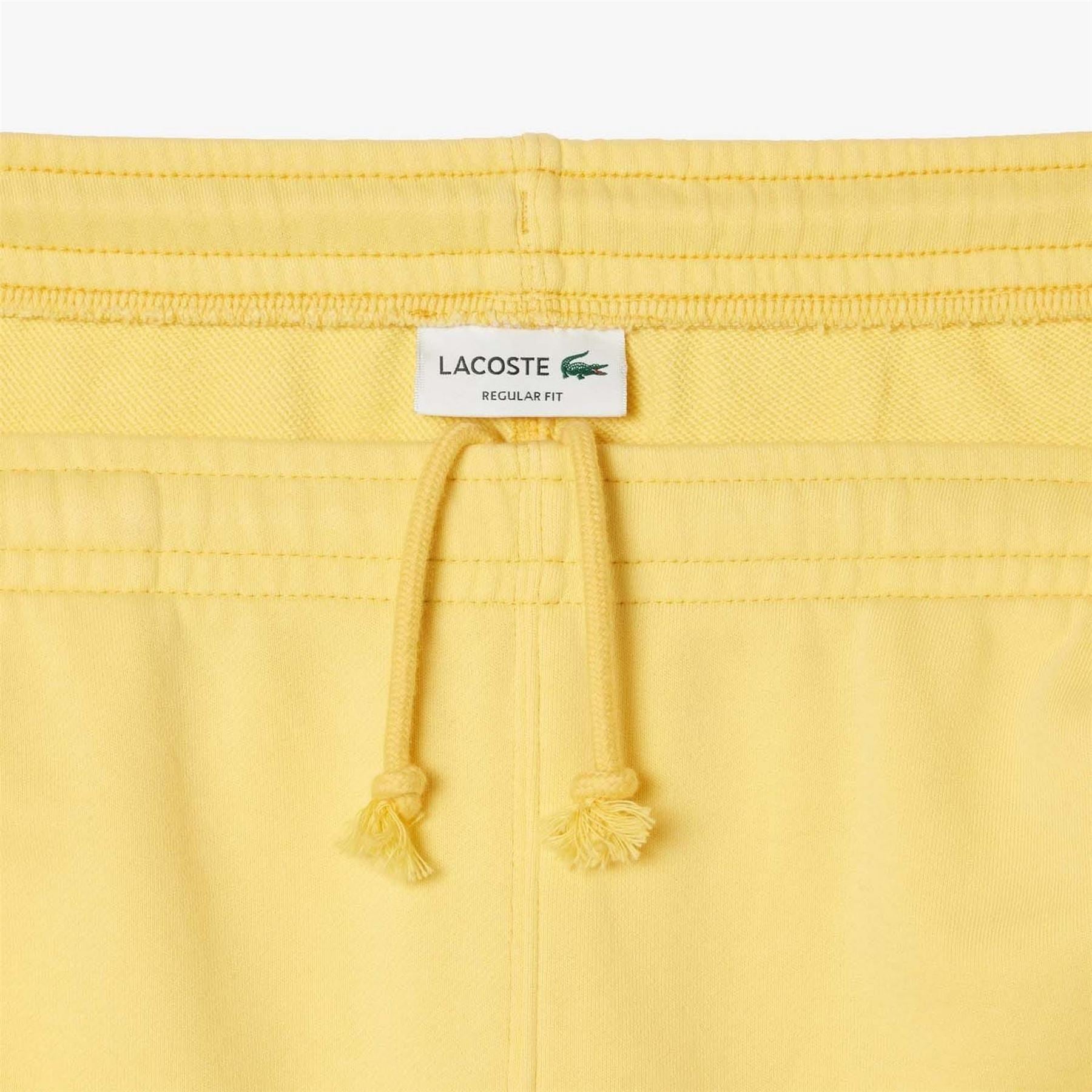 Lacoste Effect Printed Fleece Shorts