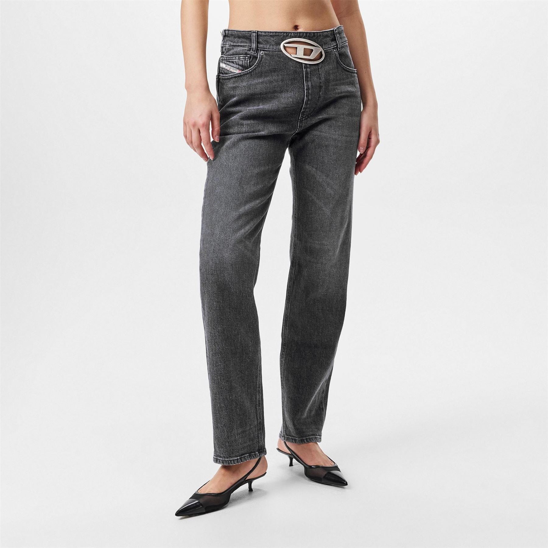 Diesel Straight Leg Jeans
