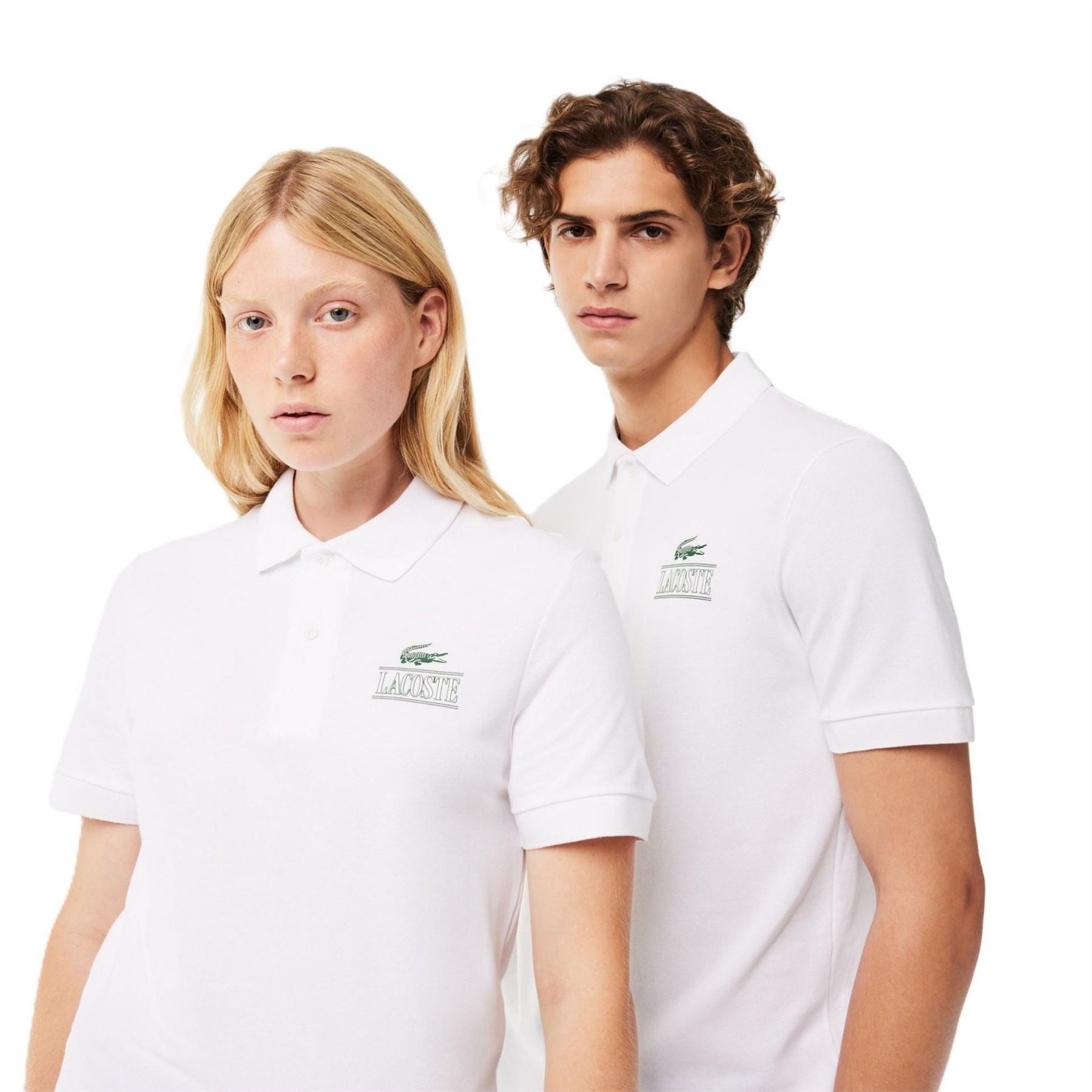 Lacoste Regular Fit Lacoste Lettering Polo