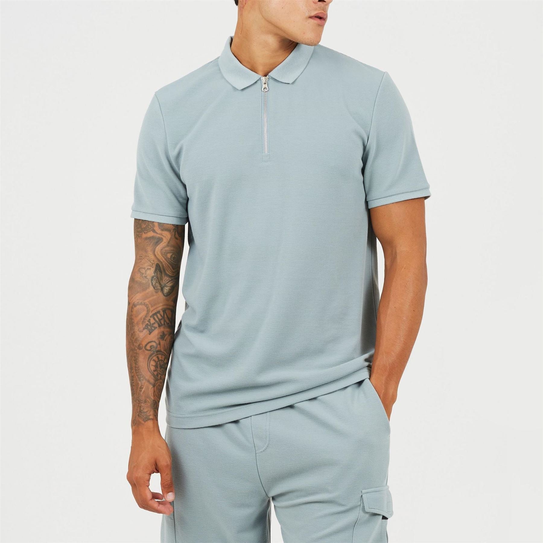 Brave Soul Short Sleeve Polo Shirt