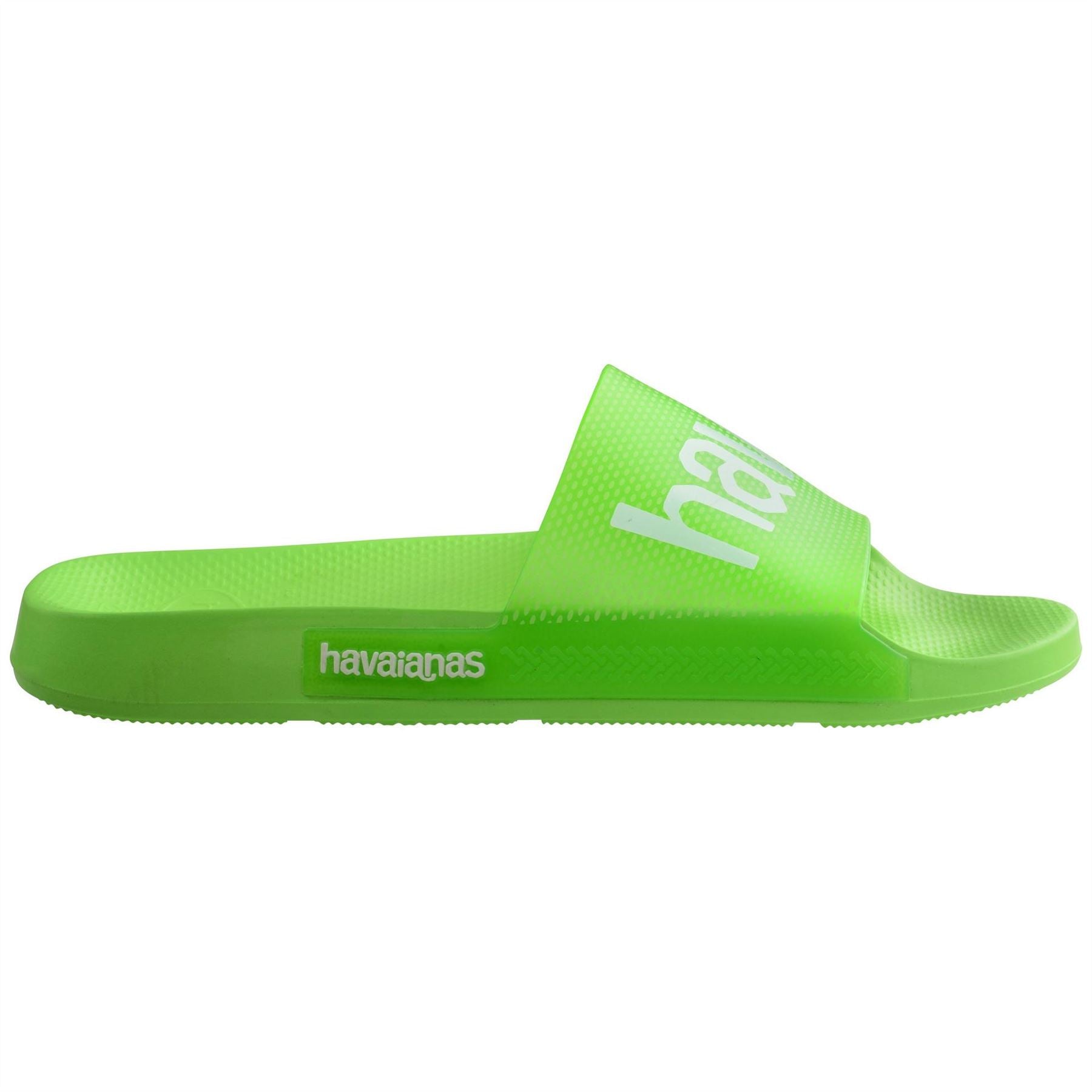 Havaianas Solid Patterned Open Toe Slide Sandals
