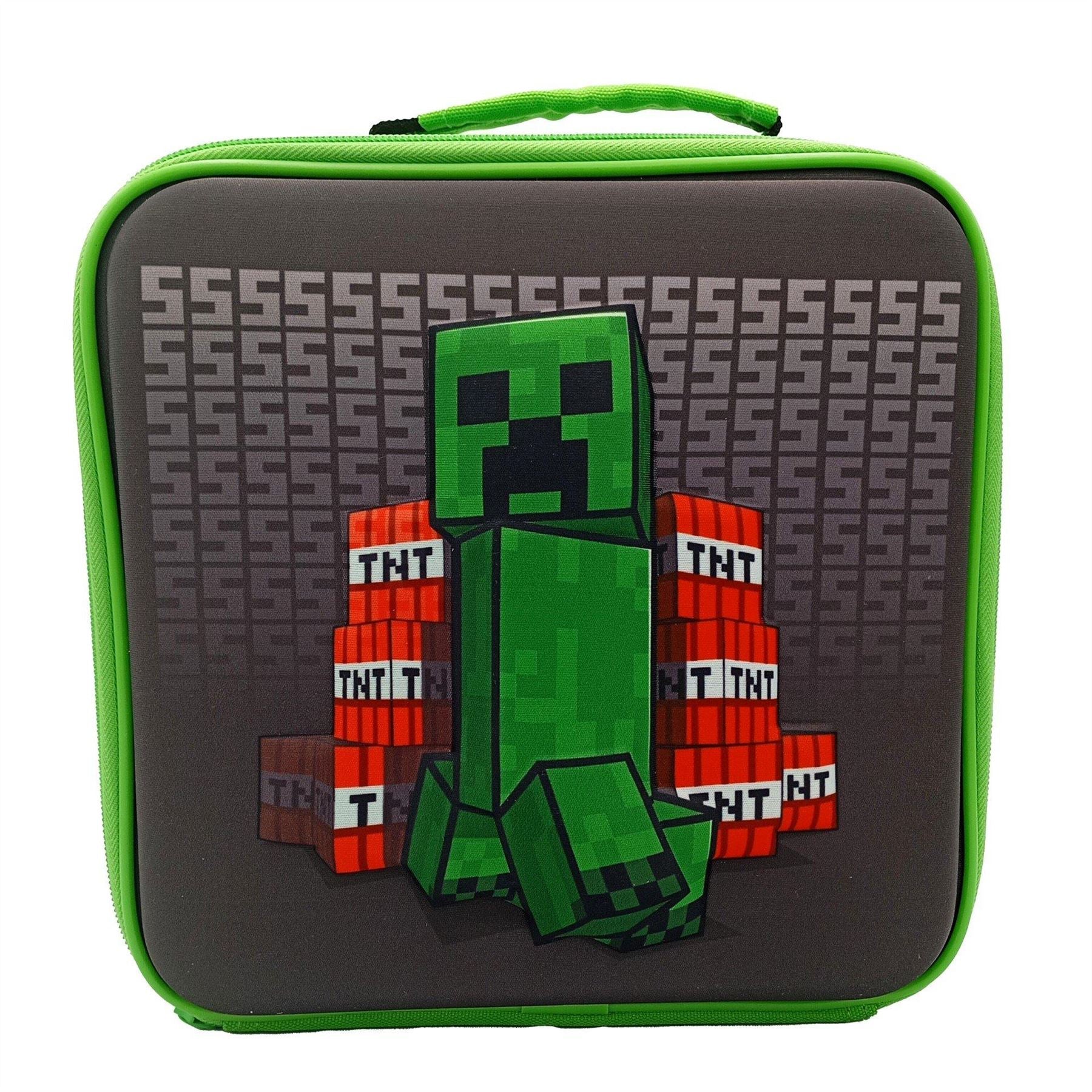 Character Minecraft 3d Lunch Bag