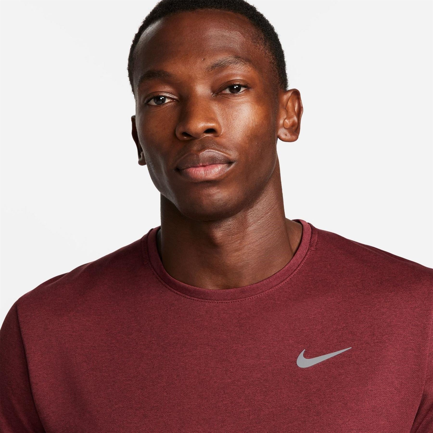 Nike Mens Drifit Miler Running Top