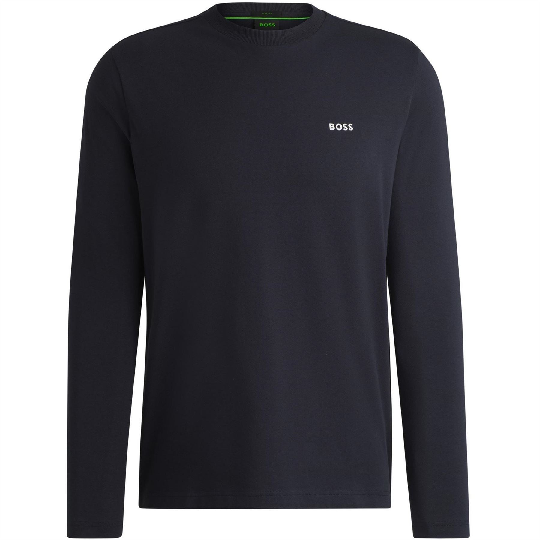 Boss BOSS GREEN Long Sleeve T Shirt with Iconic Logo Detail