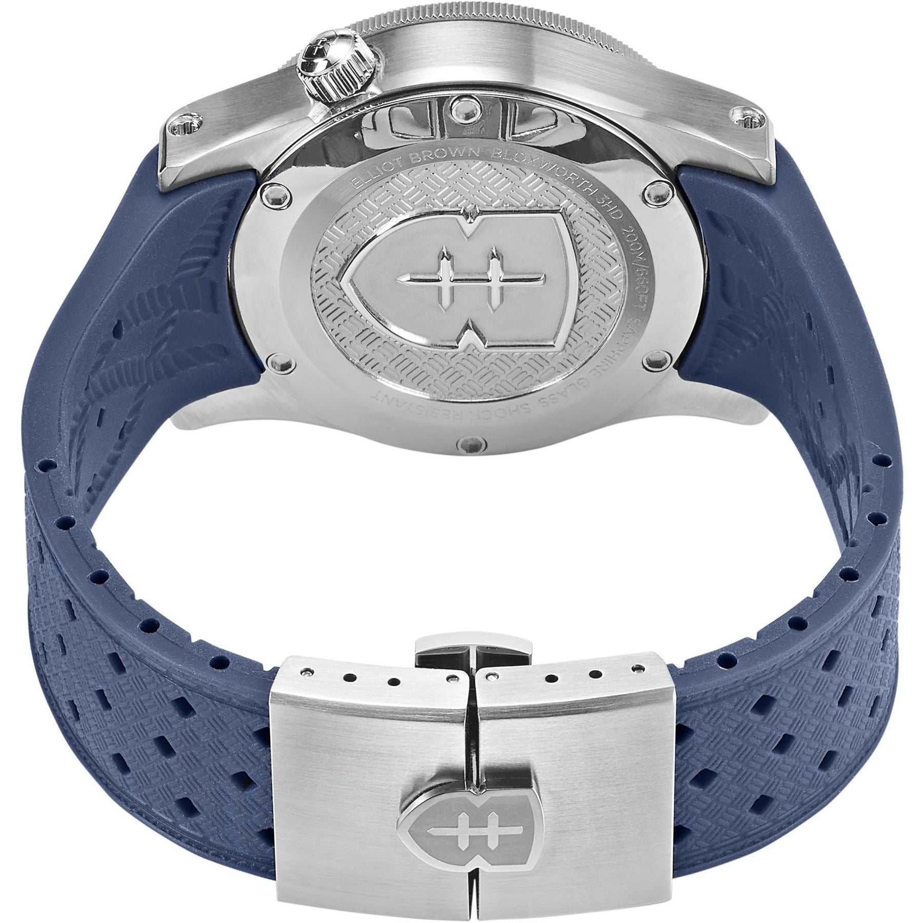 Elliot Brown Analogue Rubber Strap Watch