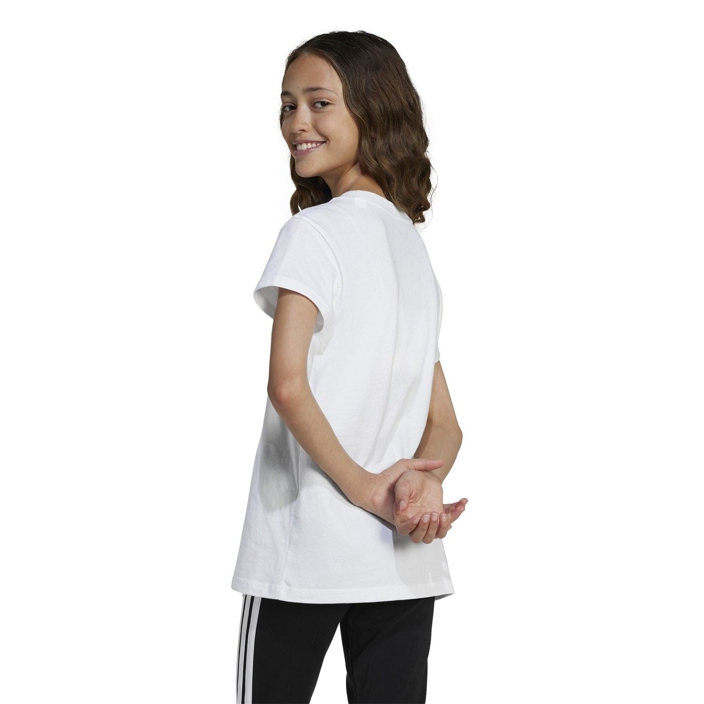 adidas Girls Essentials Linear T-Shirt