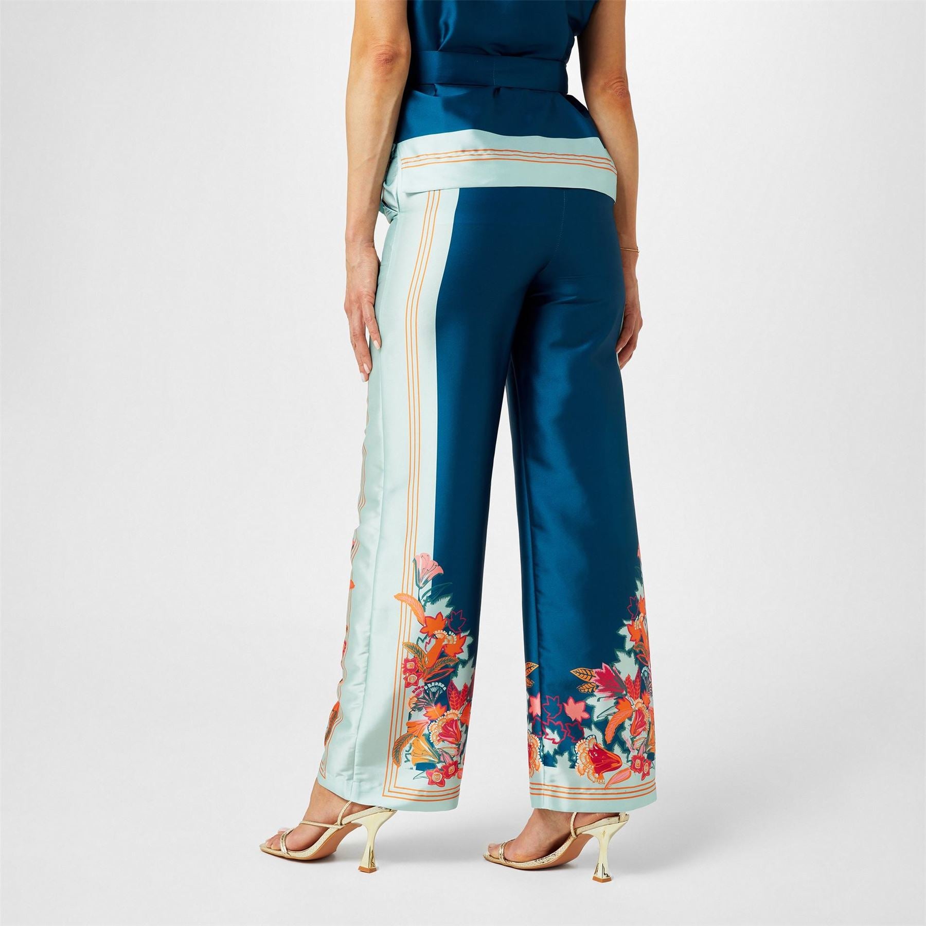 Biba Border Print Trouser