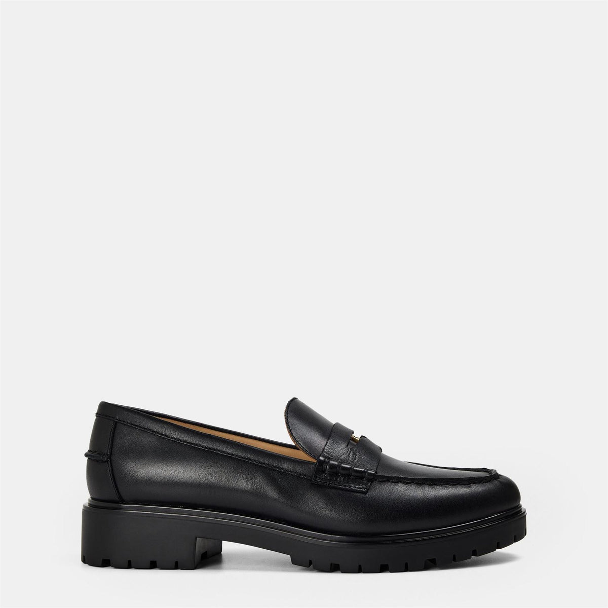 Lauren by Ralph Lauren Marli Penny Loafers Chunky Heel