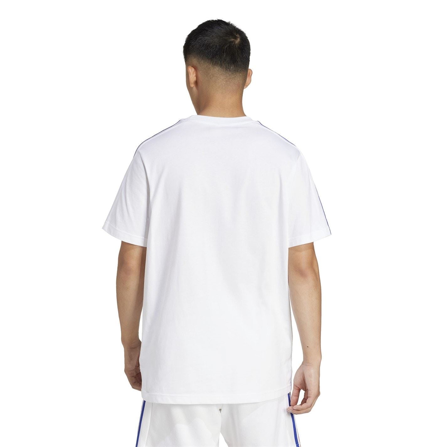 adidas Mens France Essentials 3 Stripes T-Shirt