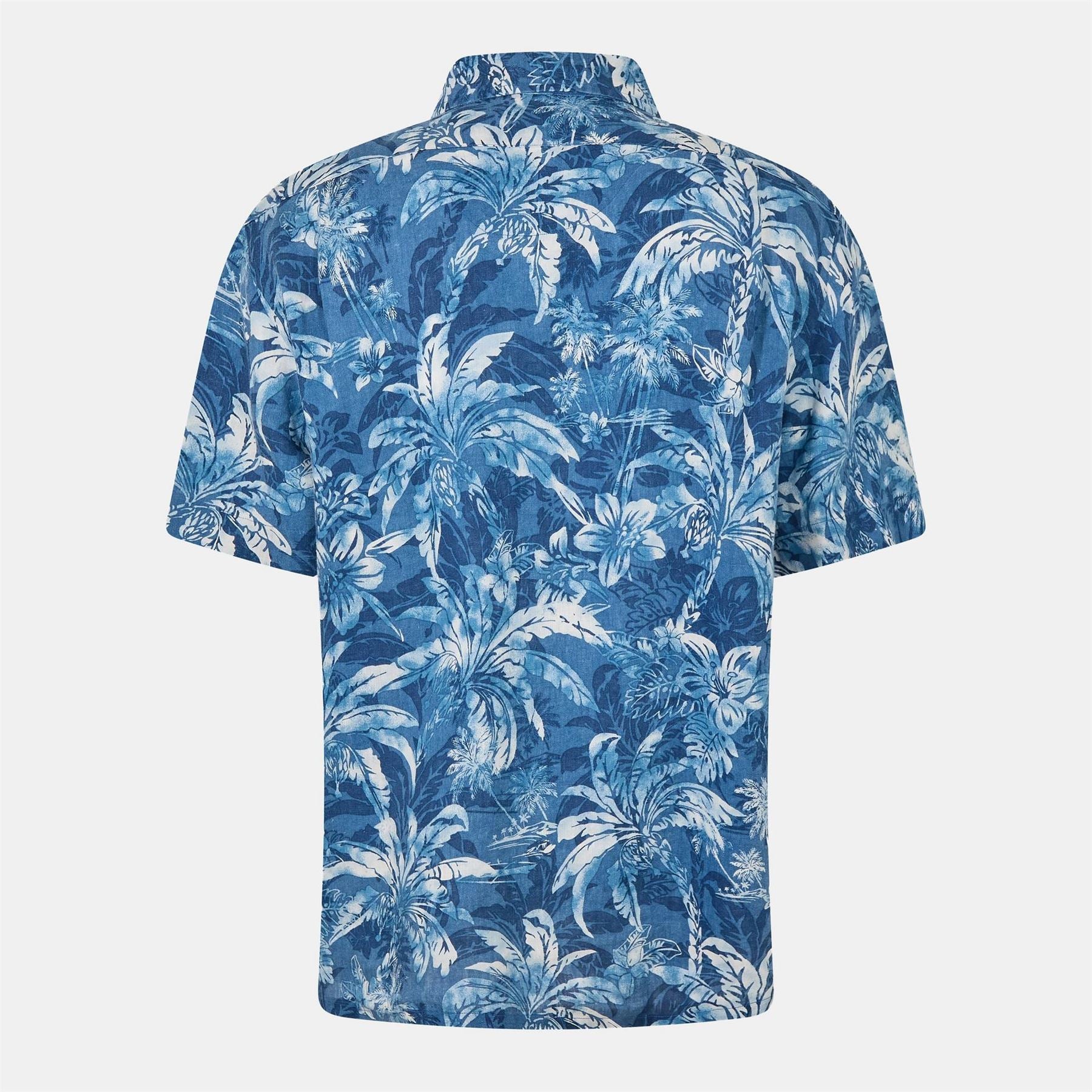 Polo Ralph Lauren Linen Palm Short Sleeve Patterned Shirt