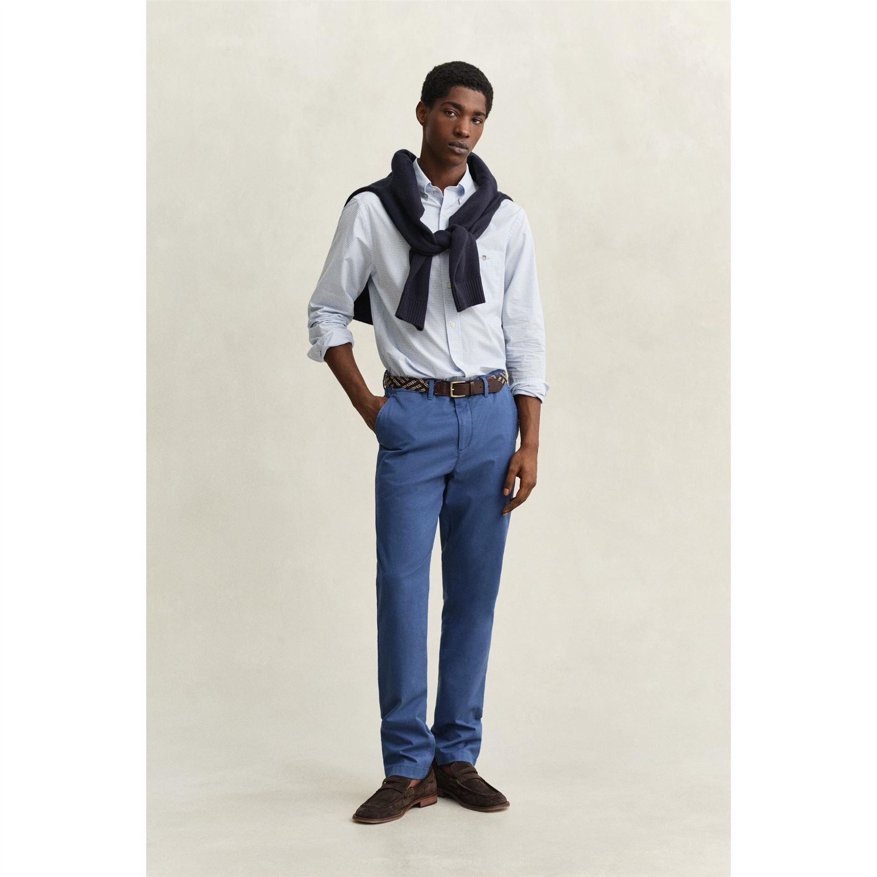 Gant Gingham Long Sleeve Button Down Collar Shirt