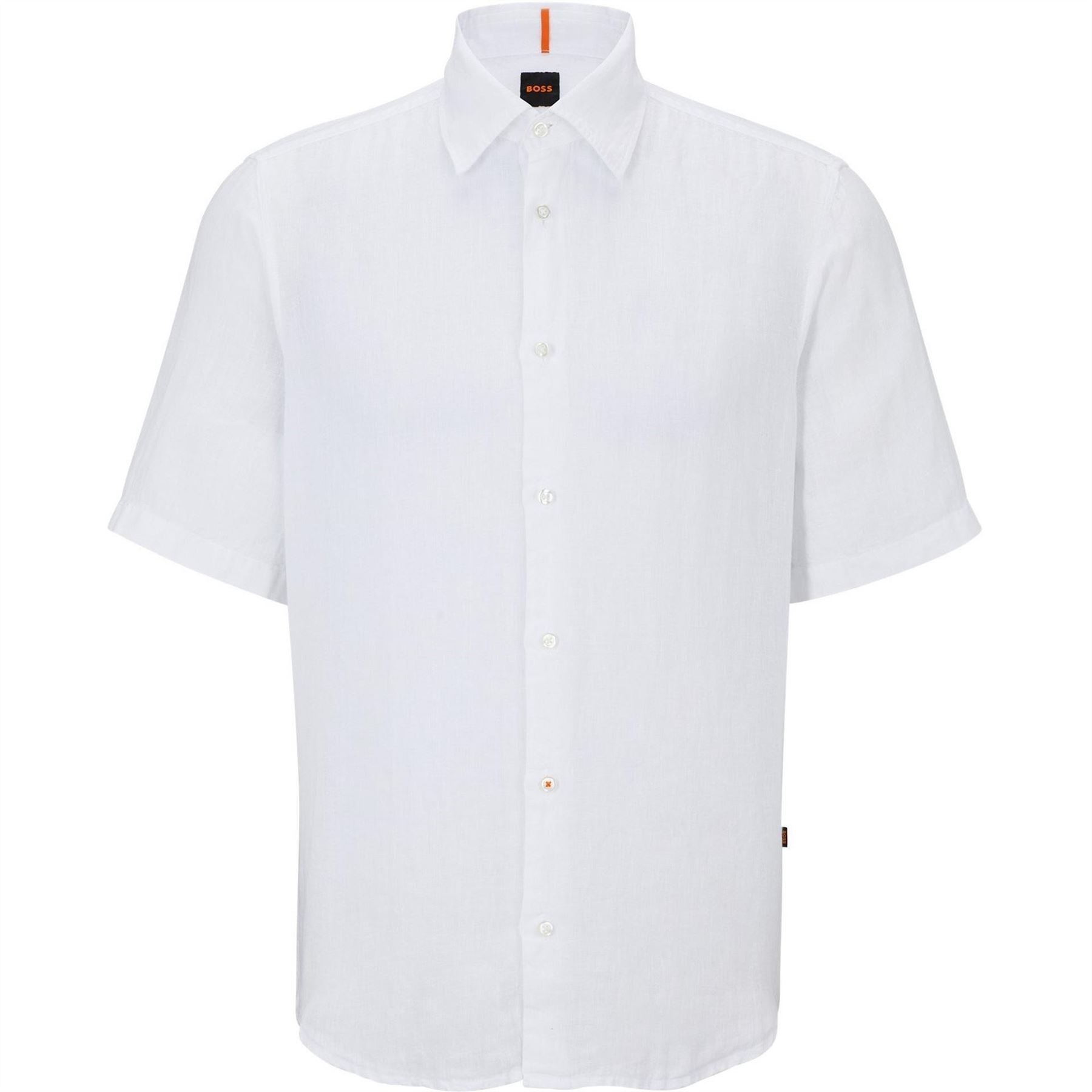 Boss Hbo Rash 2 Lin Short Sleeve Relaxed FiT-Shirt