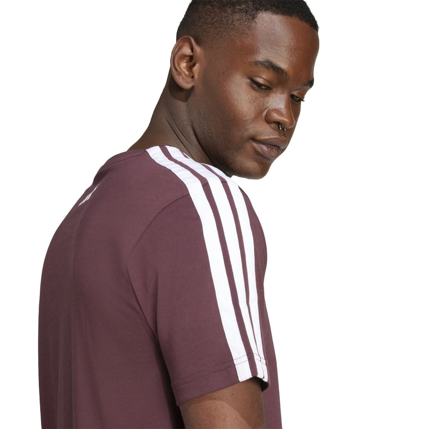 adidas Mens Codes Collegiate Linear Graphic T-Shirt