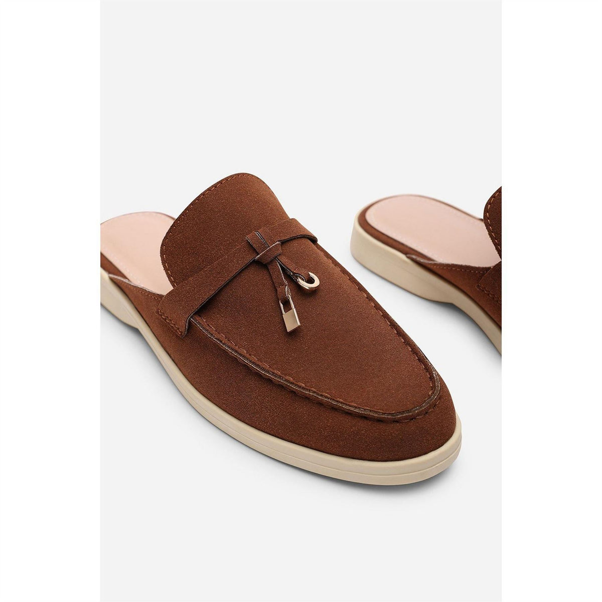 Wheres That From Flat Slip On Loafer With Tassel Detail
