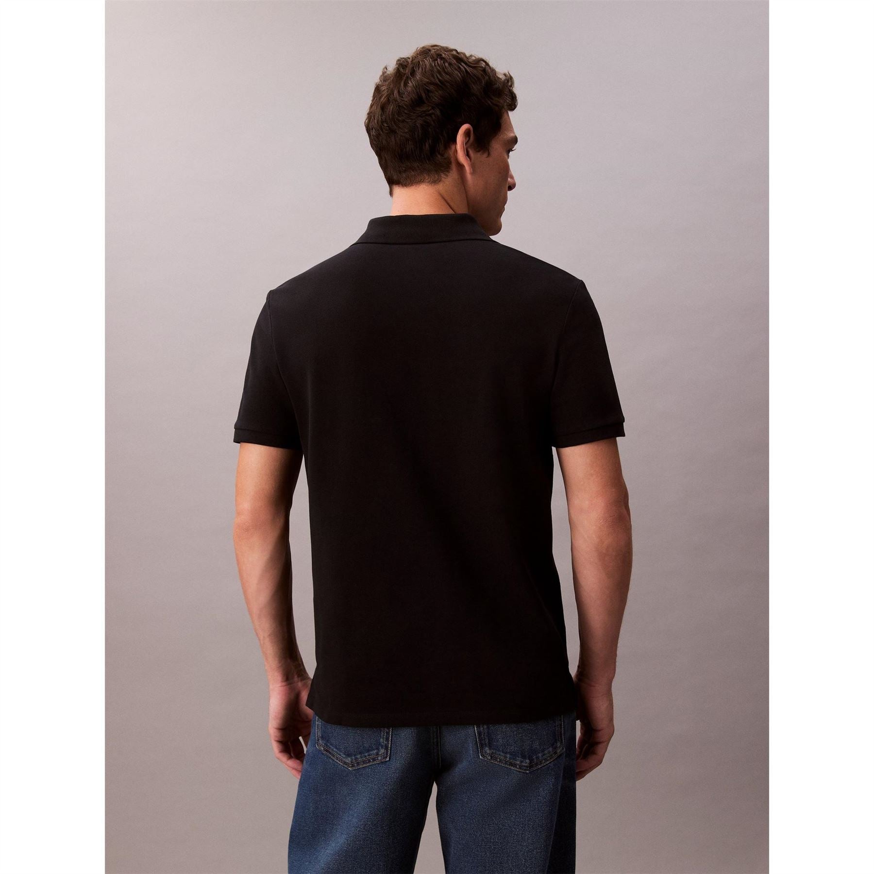 Calvin Klein Jeans Regular Fit Short Sleeve Polo Shirt