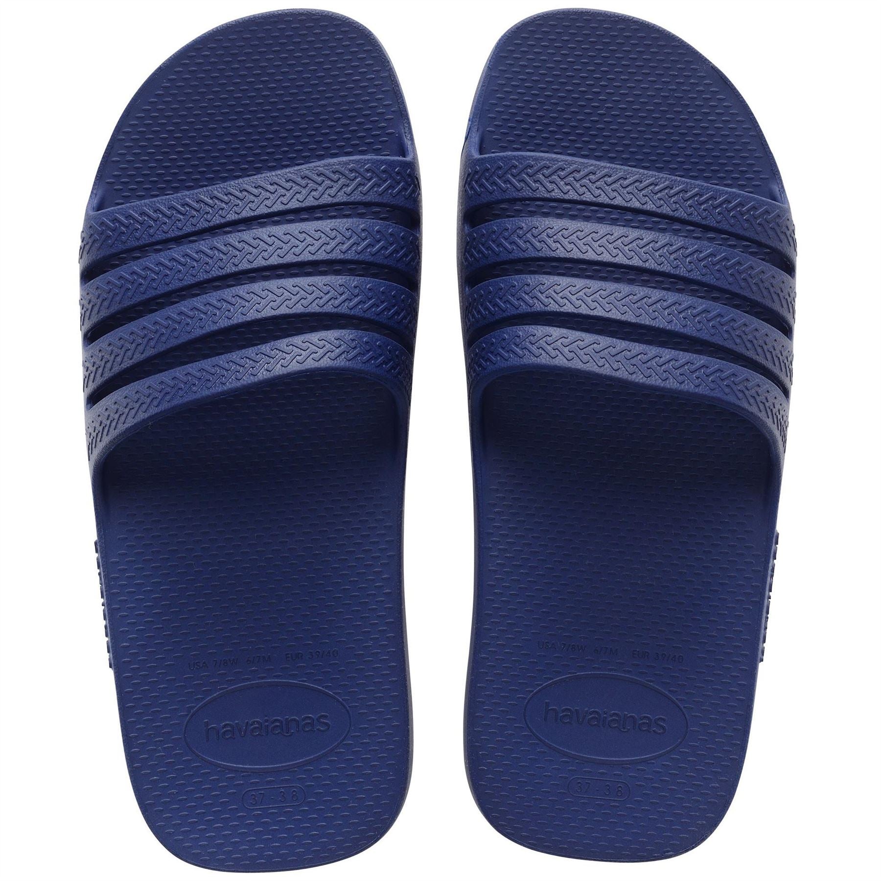 Havaianas Hav. Slide Stradi Black 33 34 Flip Flops Womens