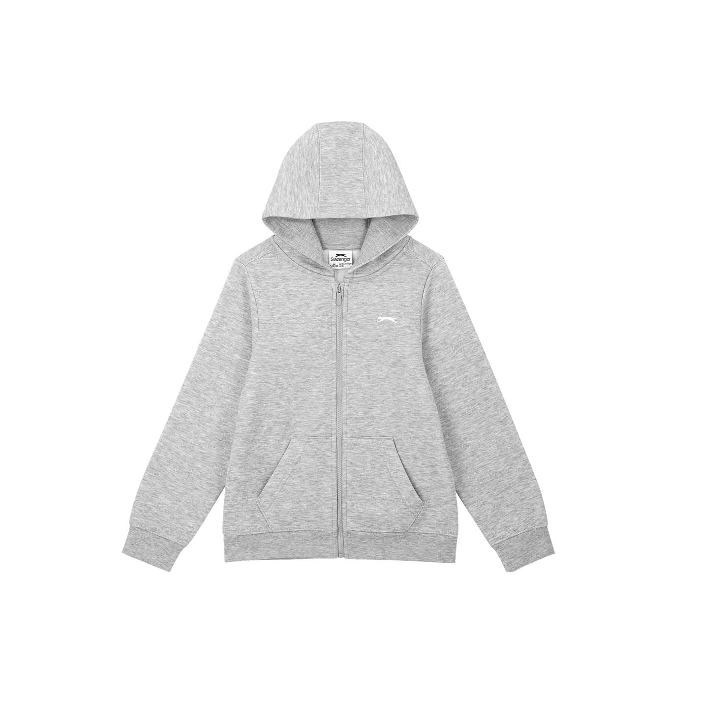 Slazenger Zipped Hoodie Junior