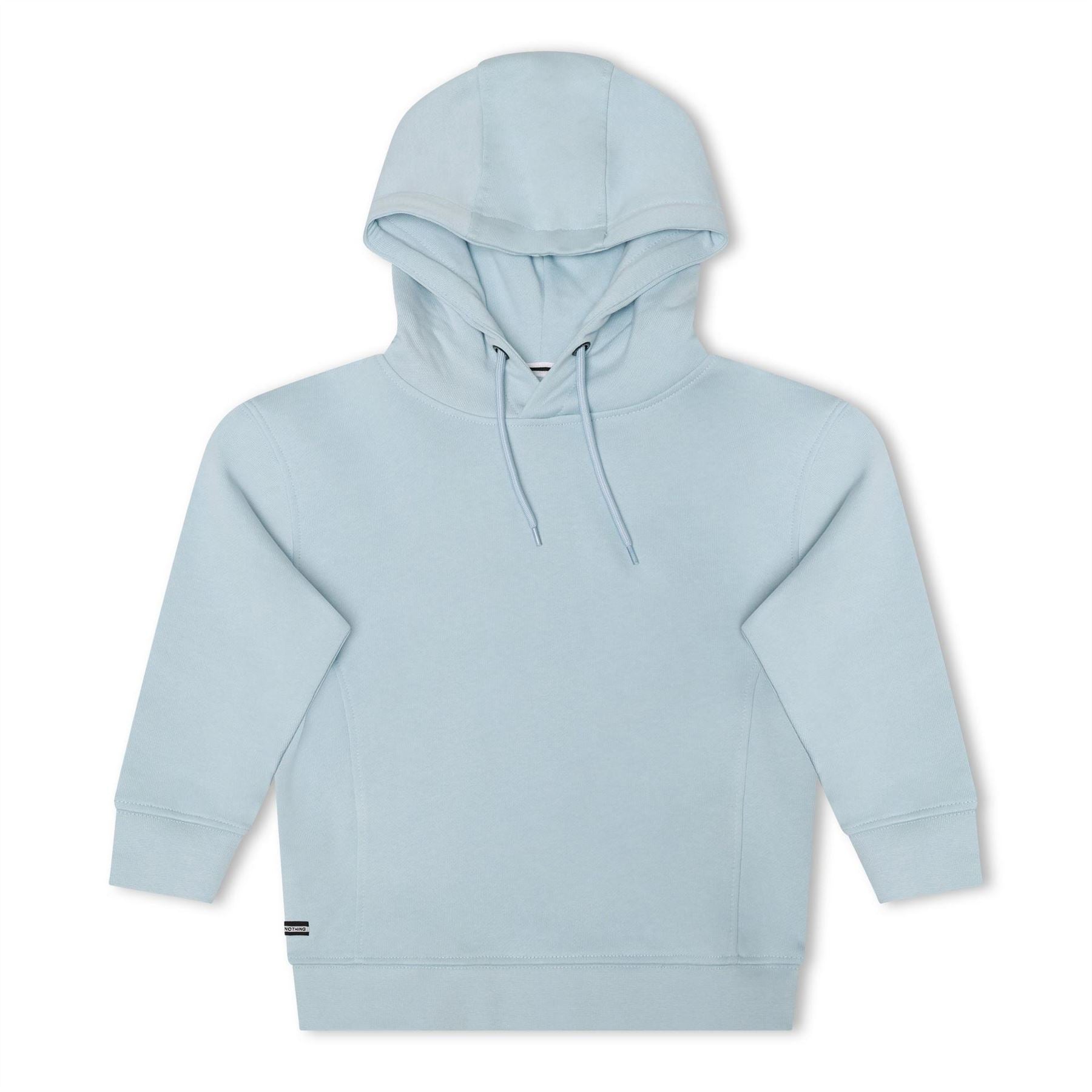 Weekend Offender Yensei Badge Hooded Neck Three-Quarter Sleeve Sweatshirt
