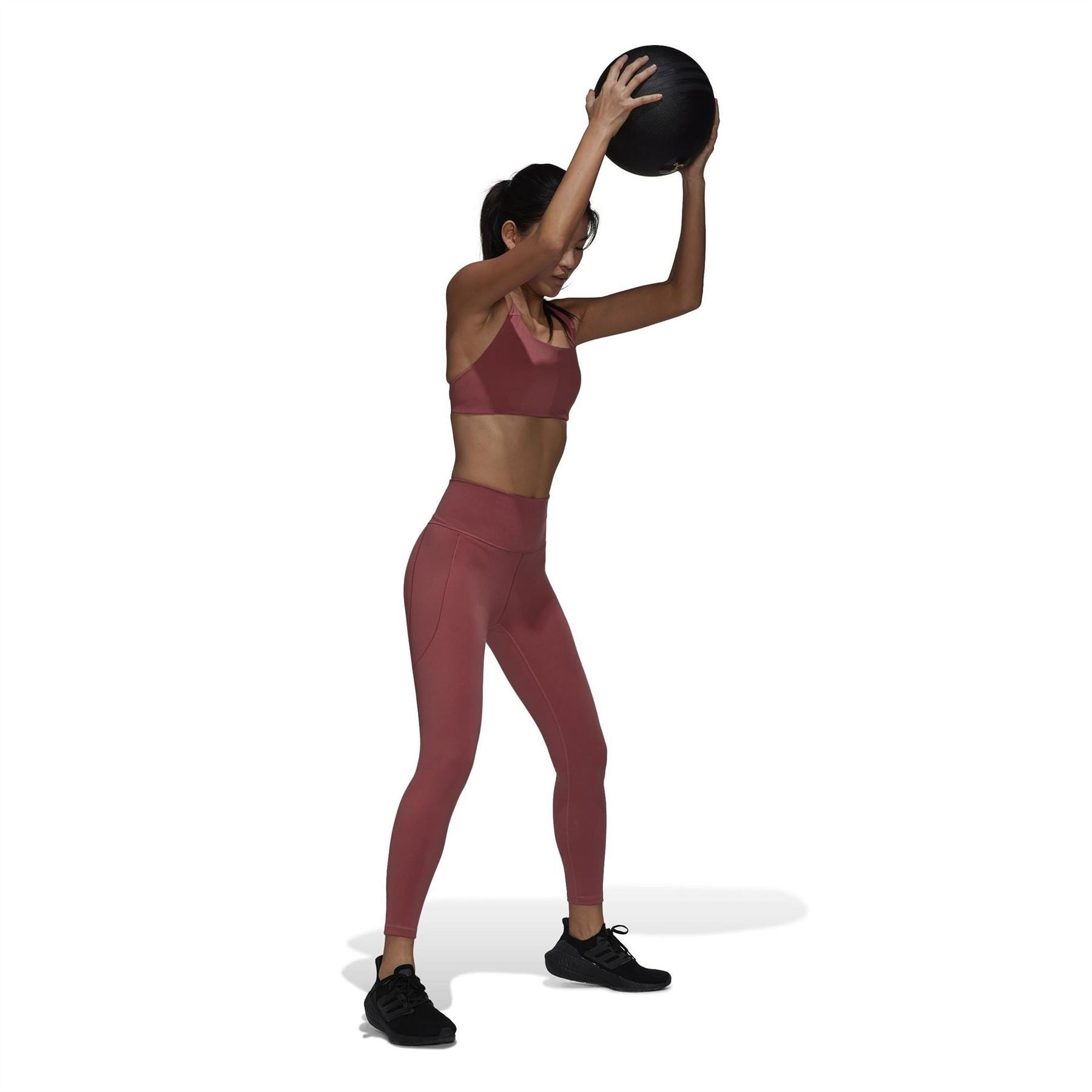 adidas Womens Studio 7 8 Tights Gym Leggings