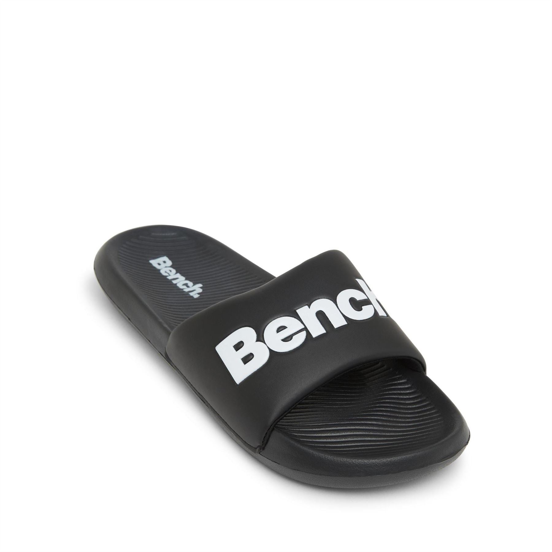 Bench Cruise Logo Print Open Toe Slides