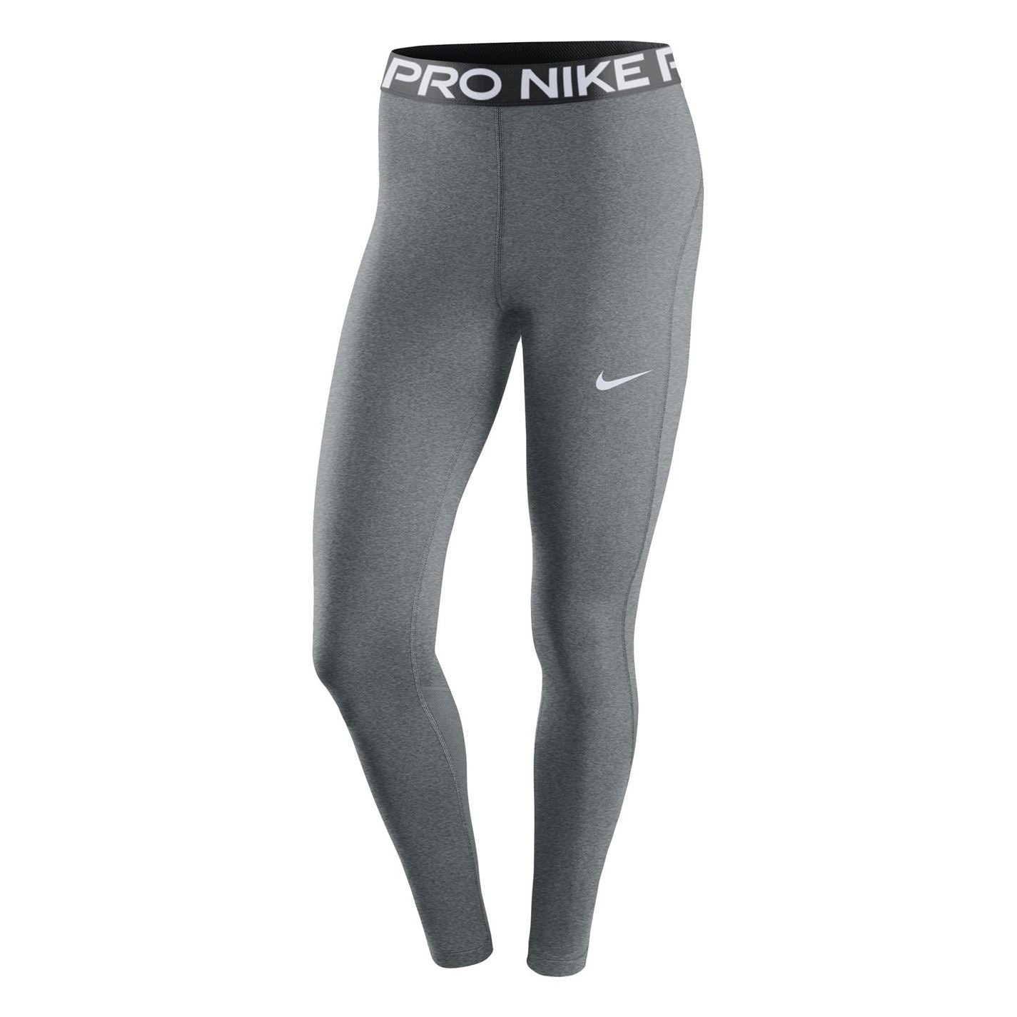Nike Womens Pro Mid Rise Mesh Panelled Leggings