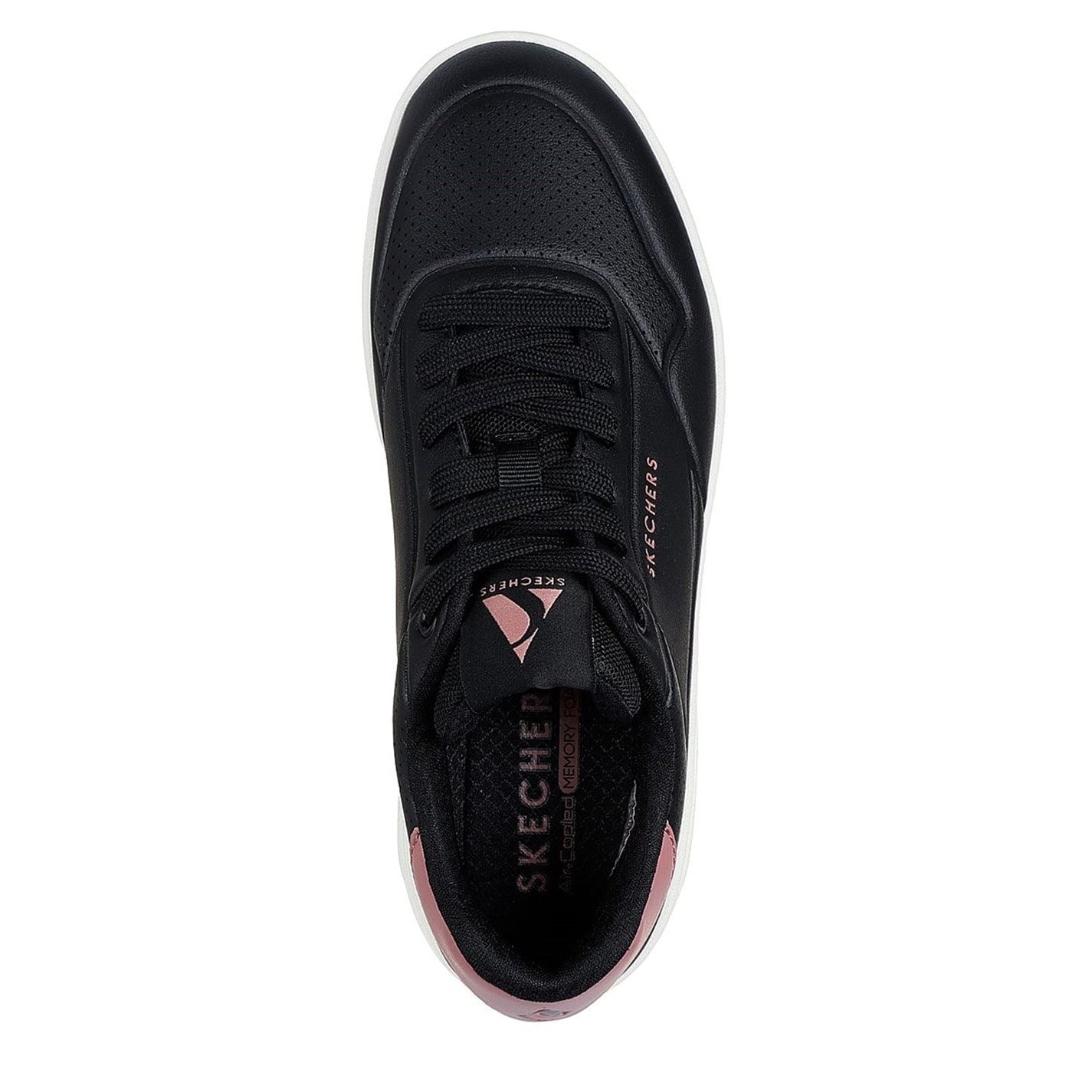 Skechers Uno Low Heel Court Trainers