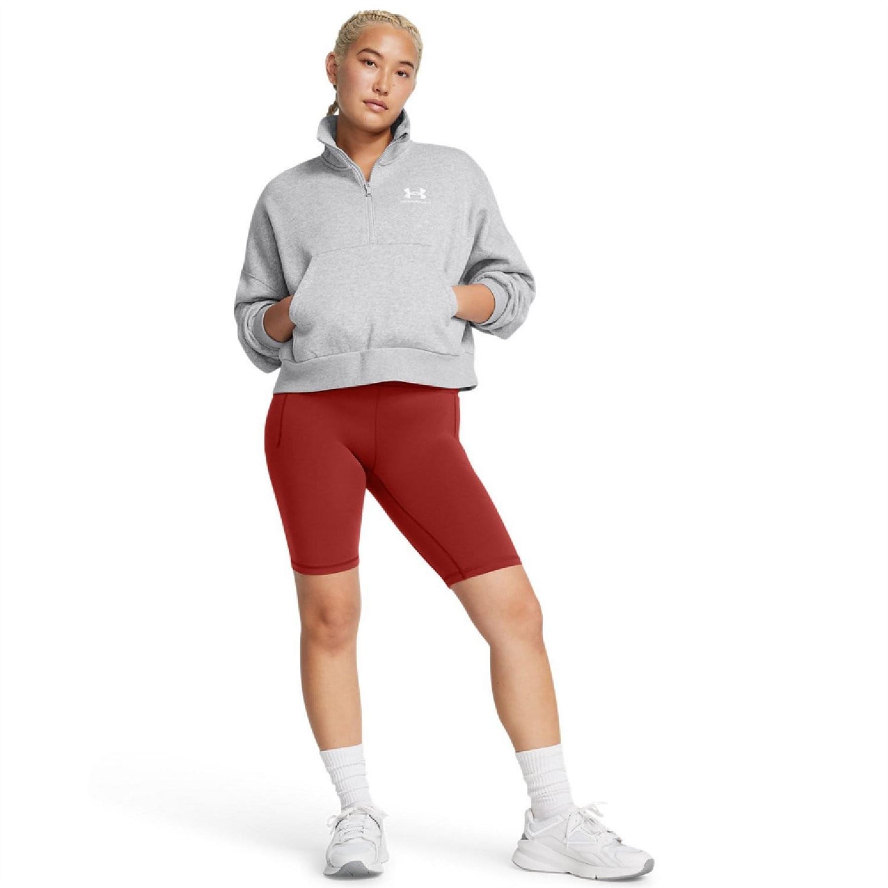 Under Armour Fleece Oversized Half Zip Top
