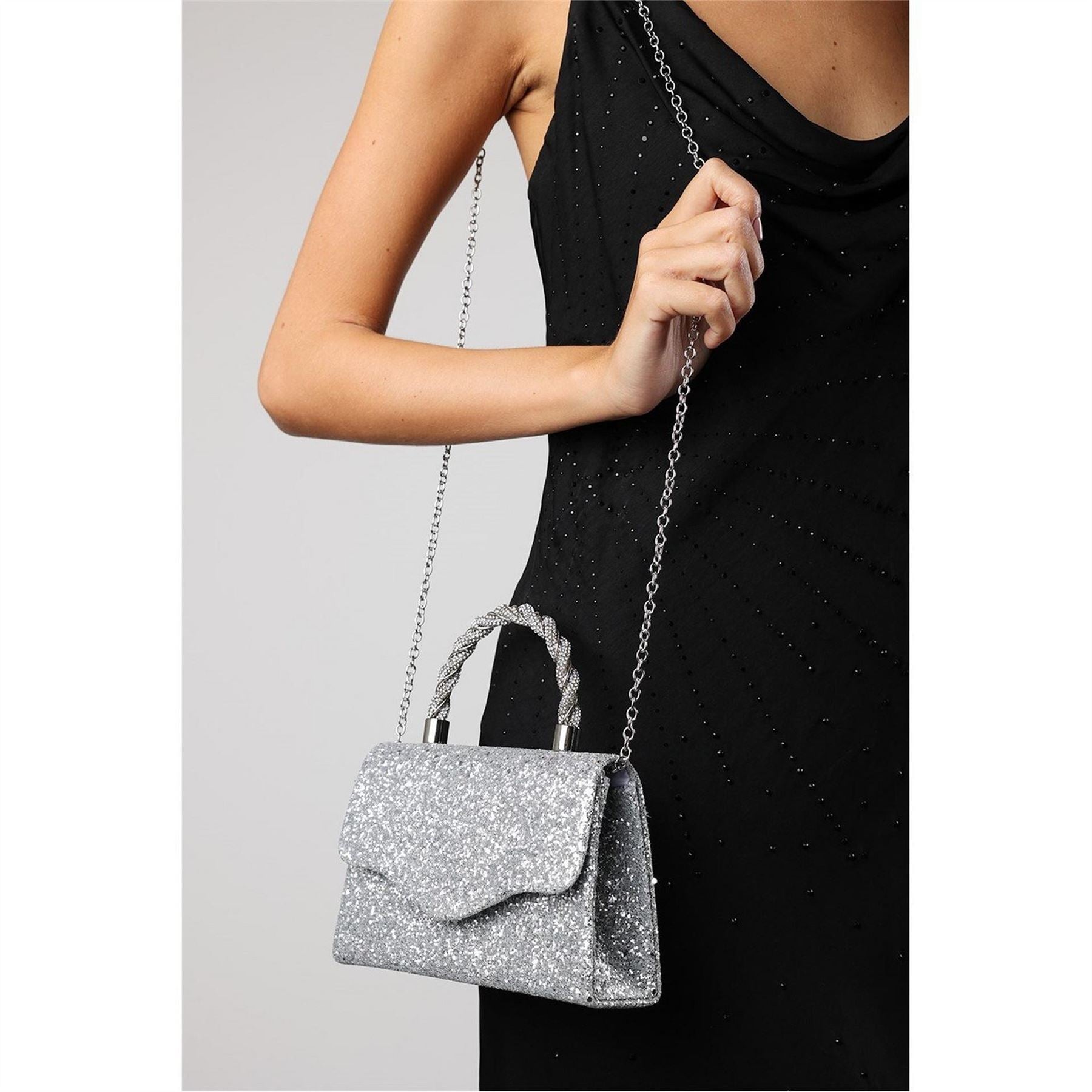 Wheres That From Evening Bag With Braided Top Handle