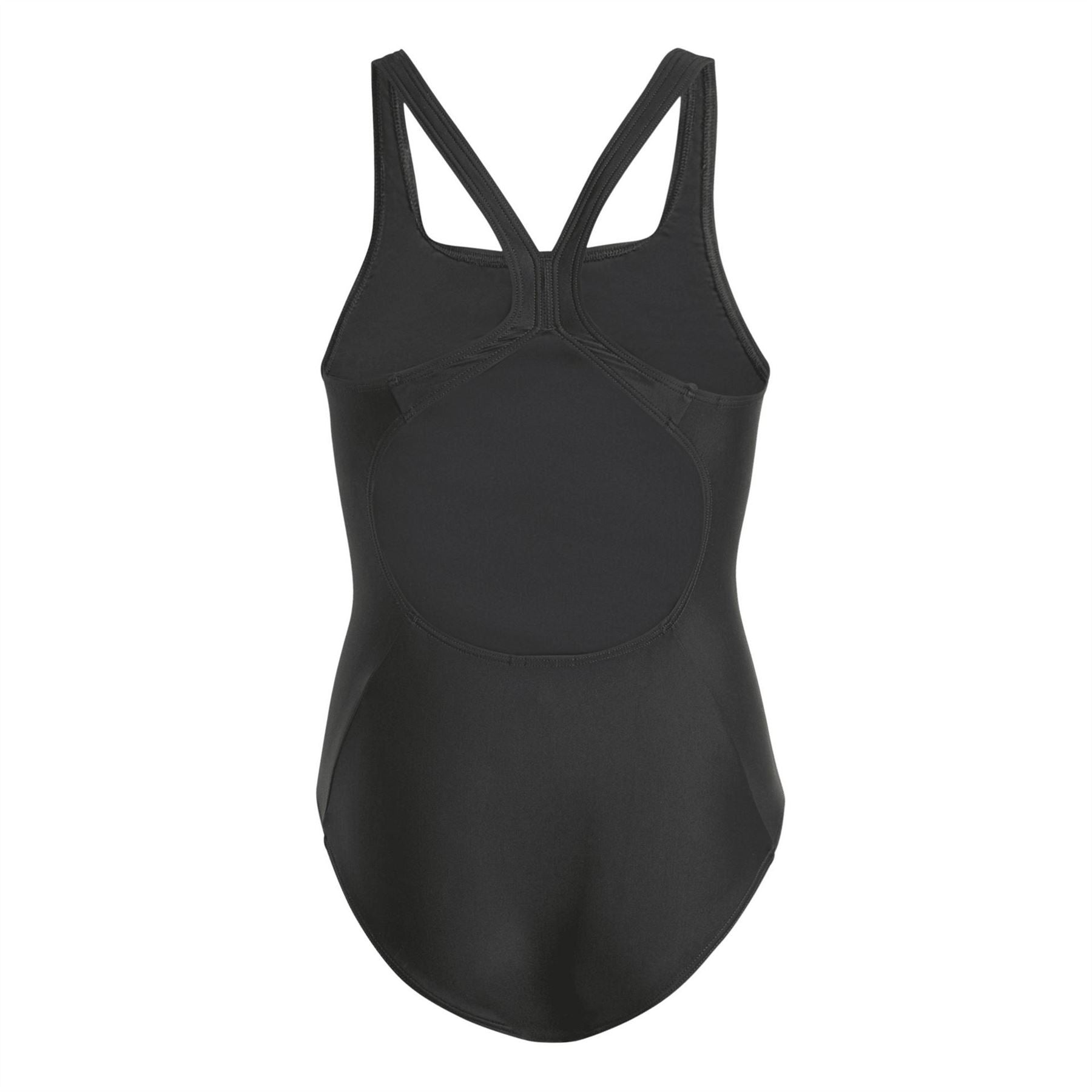 adidas Three Stripe Swimsuit Junior Girls