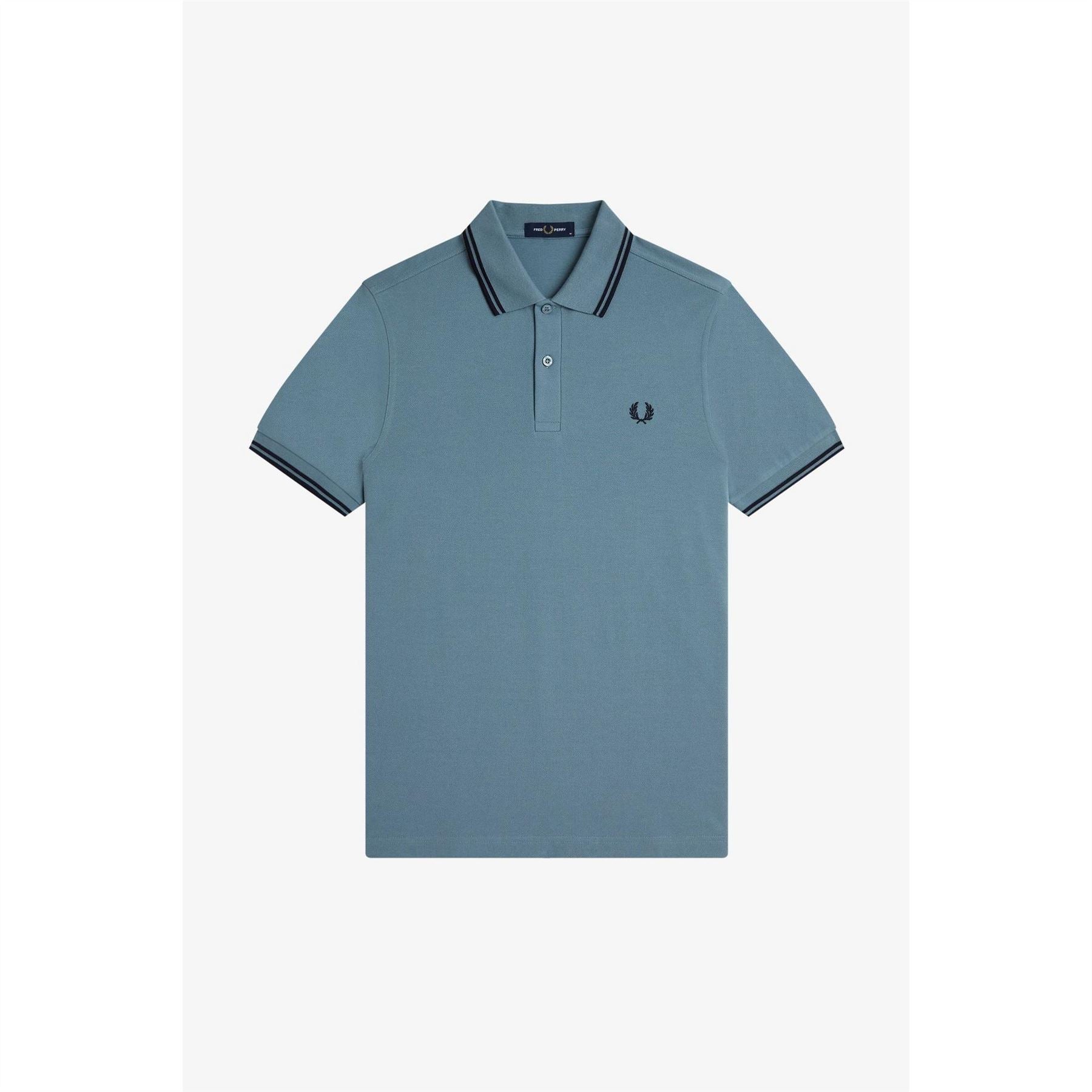 Fred Perry Sleeve Twin Tipped Polo Shirt