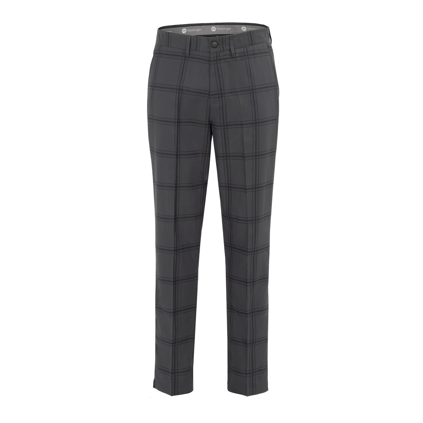 Slazenger Mens Check Golf Trousers