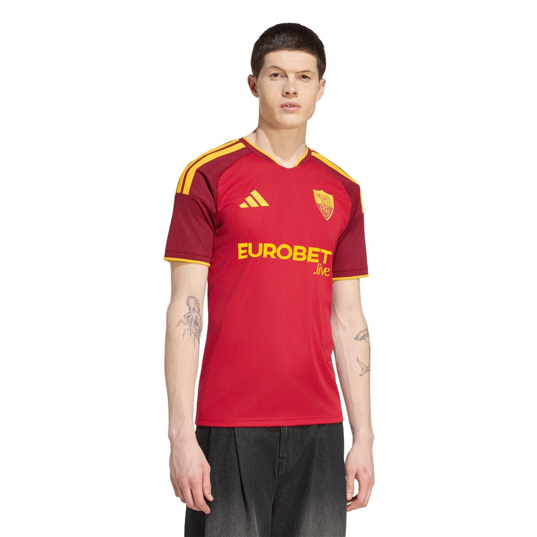 adidas Mens Roma Home Shirt 2026 27