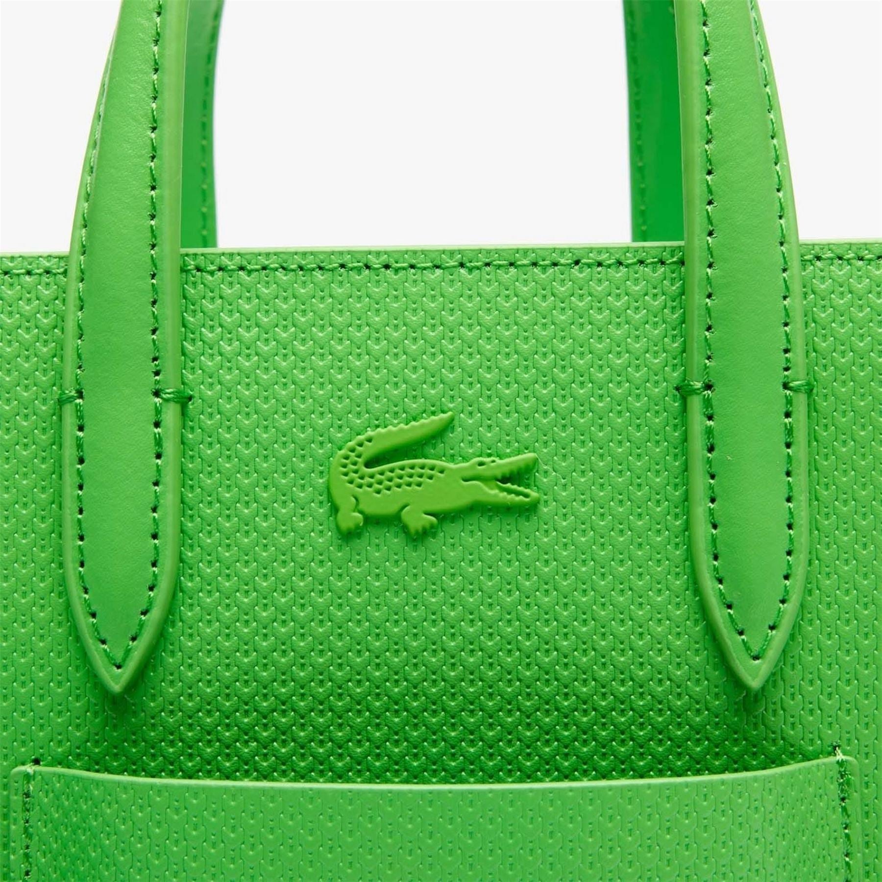 Lacoste Chantaco Leather Tote Bag