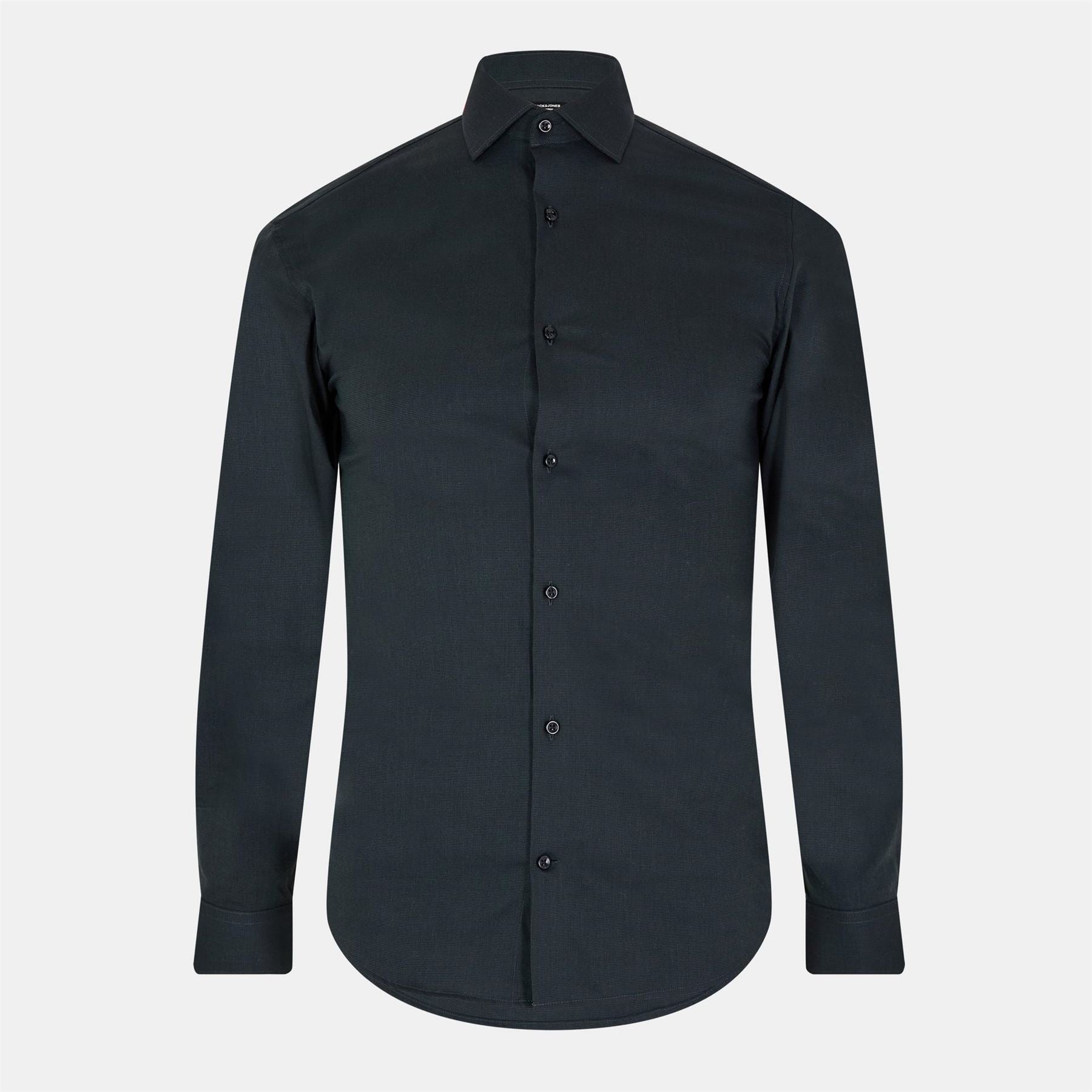 Jack and Jones Slim Fit Long Sleeve Parker Shirt