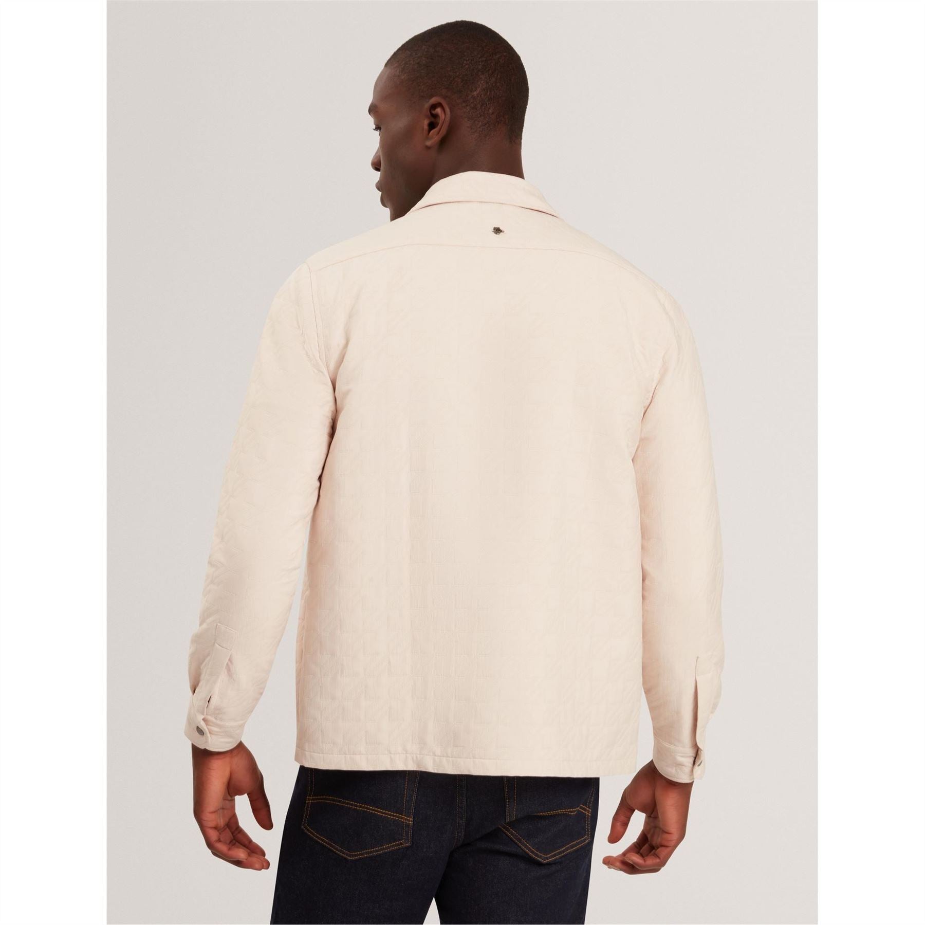 Ted Baker Textured Chest Pocket Overshirt