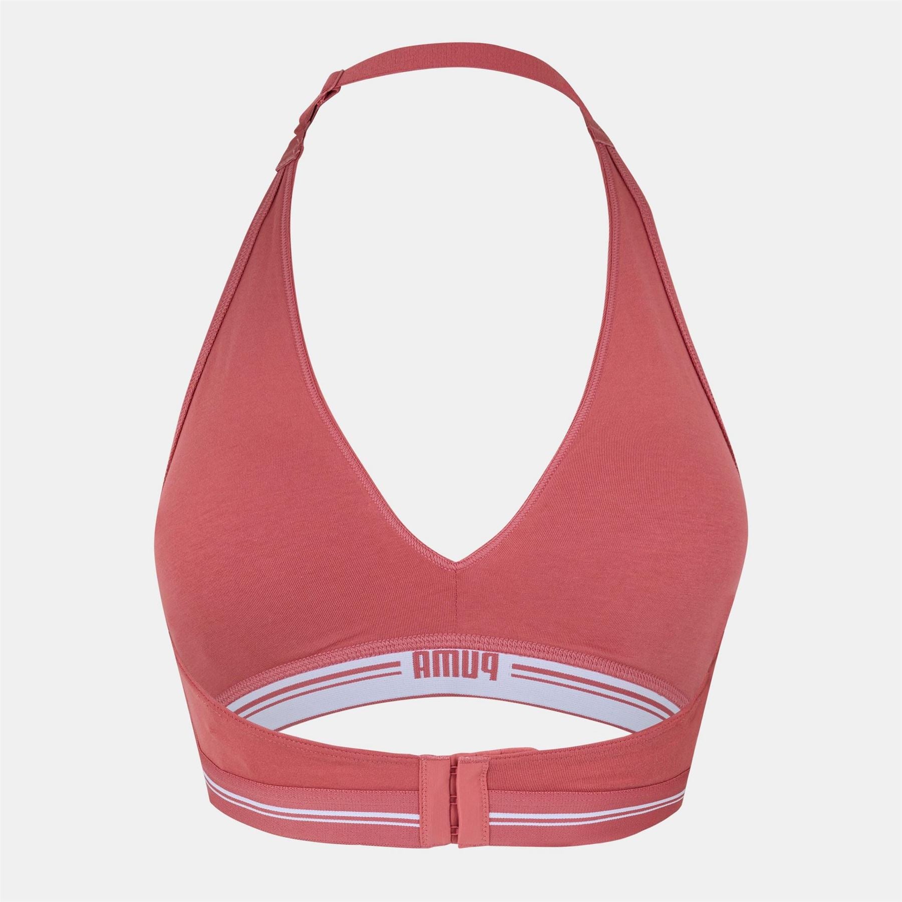 Puma Cropped Halter Bra