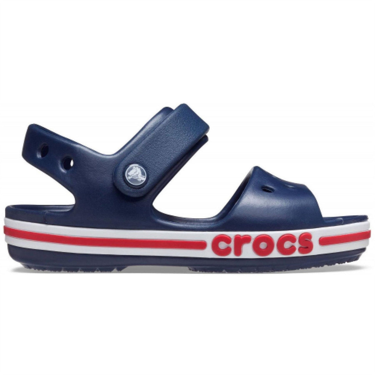 Crocs Baya Lined Open Toe Flat Shuv Sandals