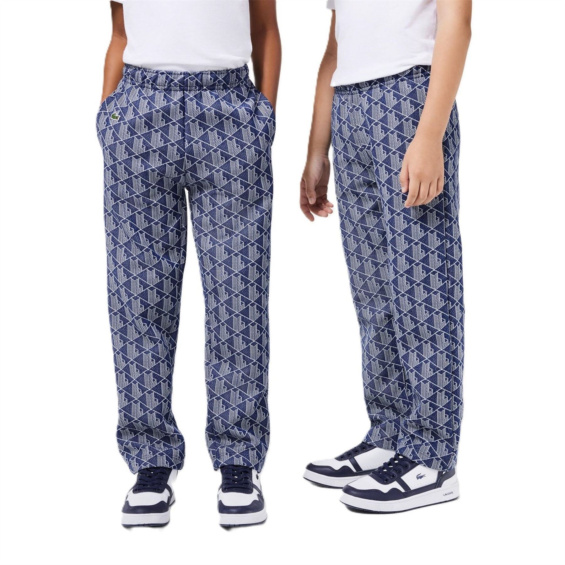 Lacoste Paris Monogram Open Hem Joggers