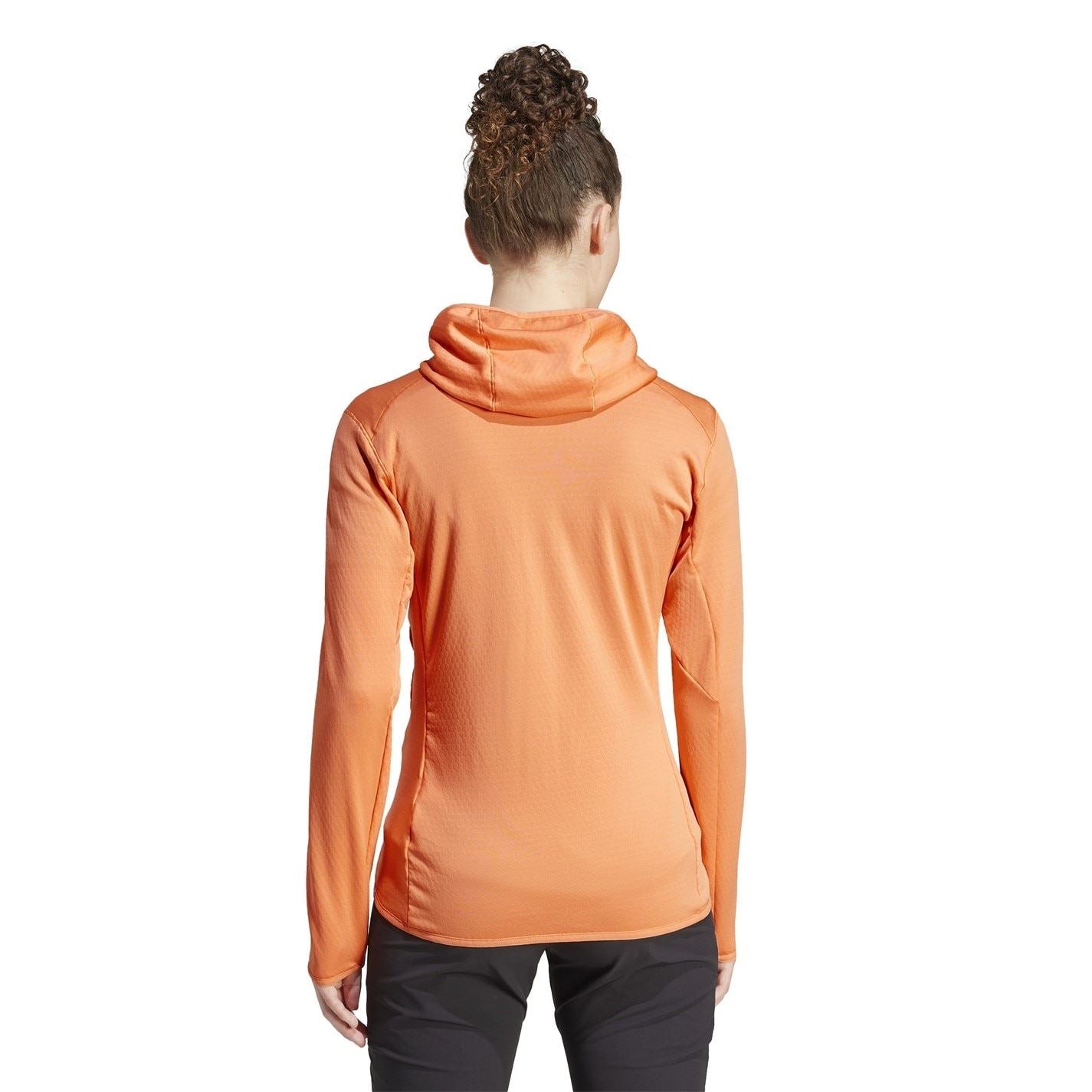 adidas Womens Terrex Xperior Light Fleece Hooded Jacket