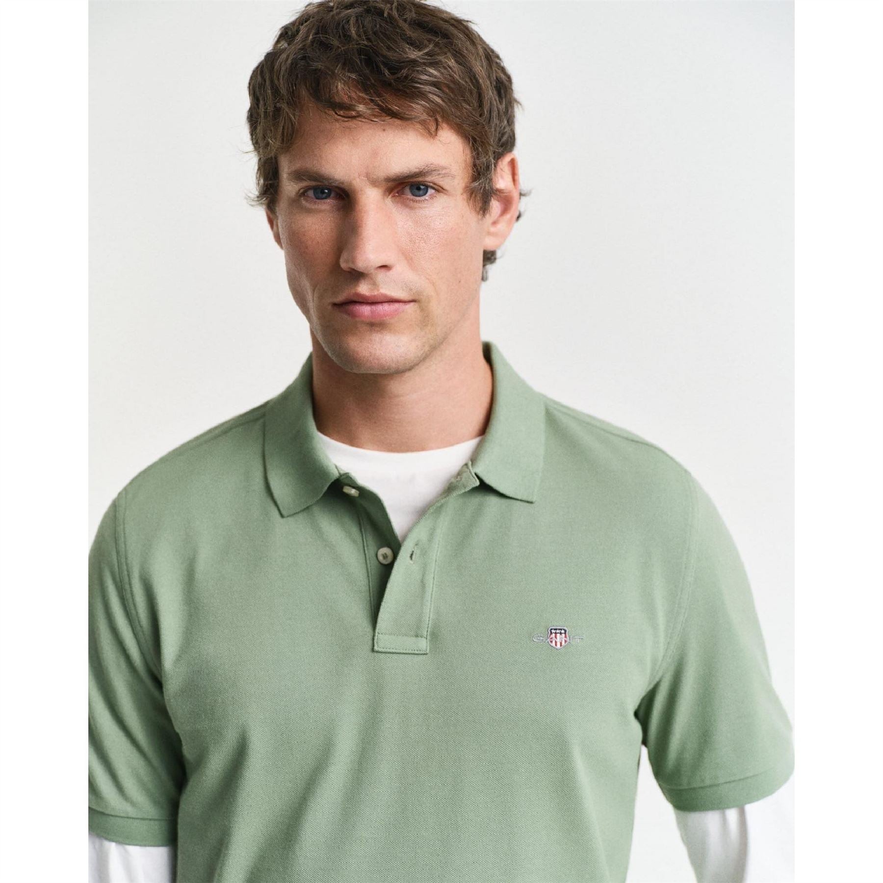 Gant Regular Fit Shield Piqué Polo Shirt