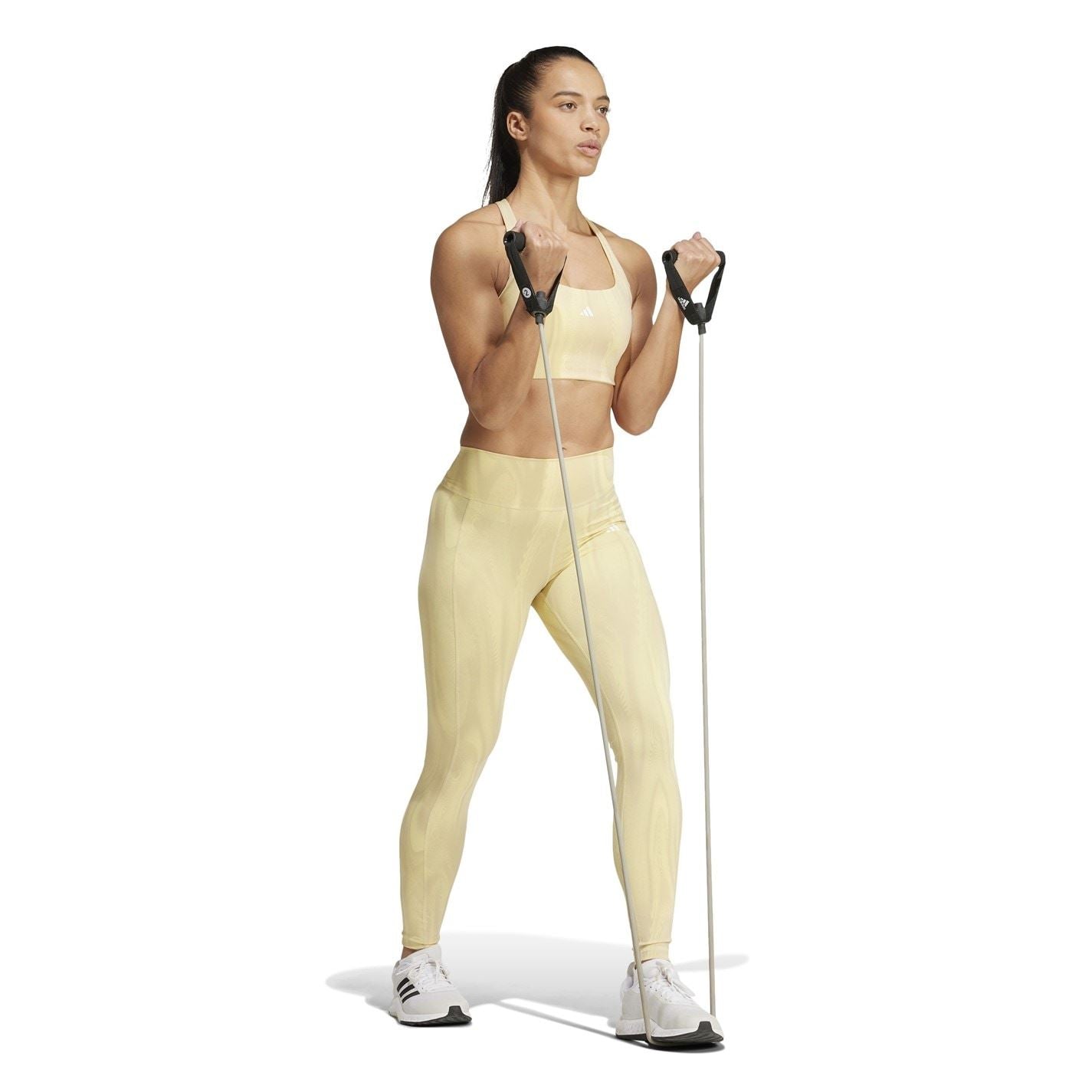 adidas Womens Optime Full Length Print Leggings