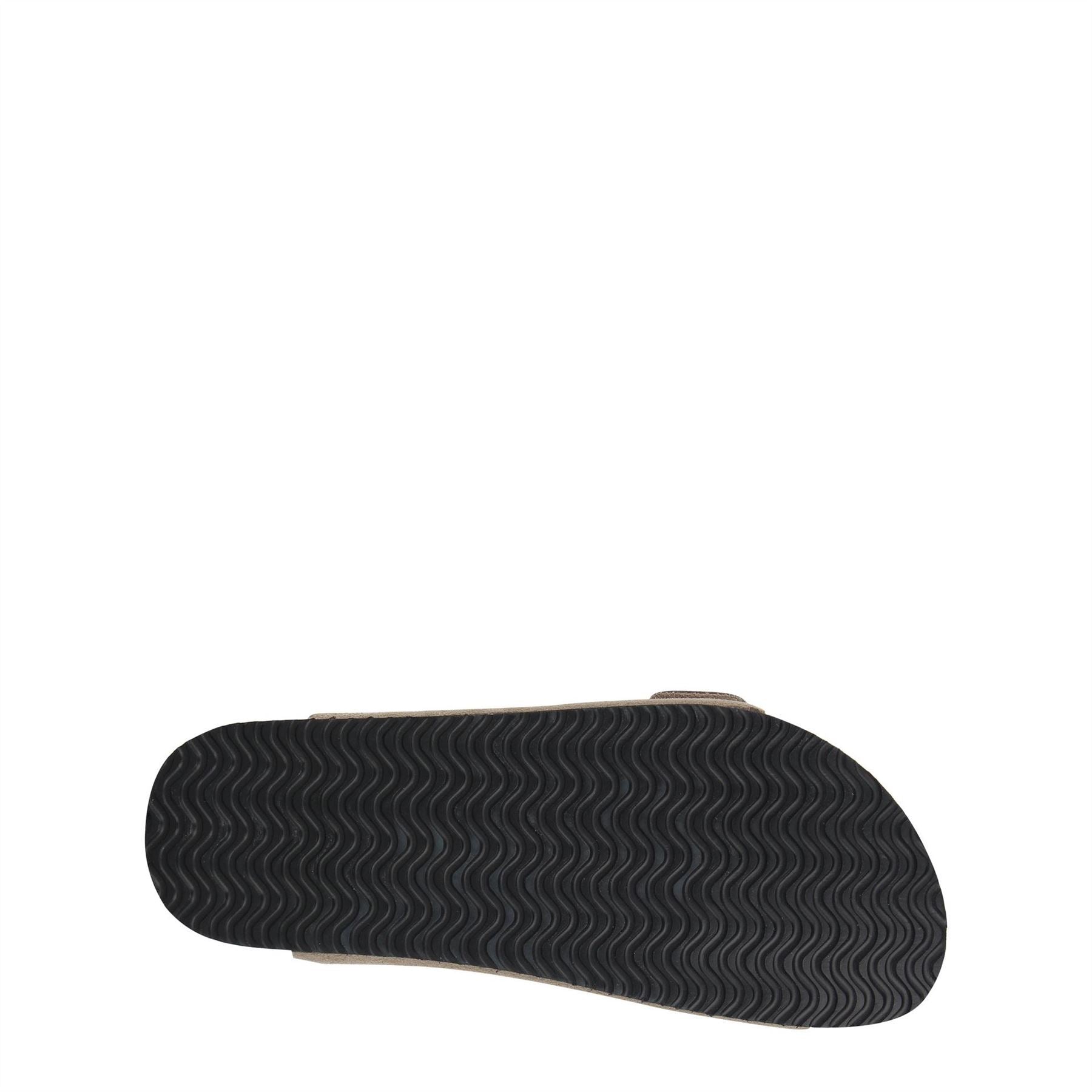 Jack Wills Cork Strap Open Toe Slide Sandals
