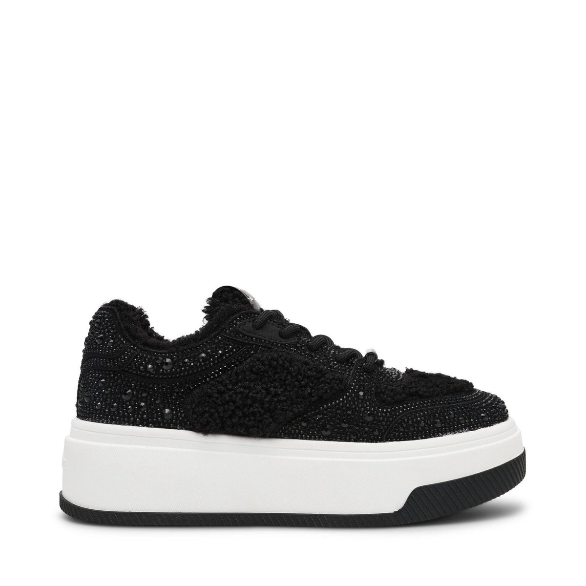 Steve Madden Dynamo RF Textured Lace-Up Platform Sneakers
