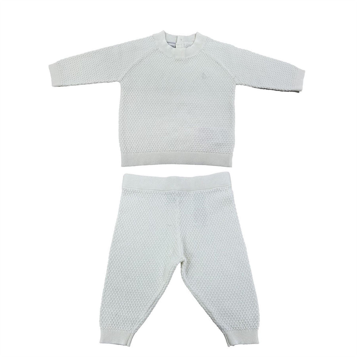 Jack Wills Pointelle Cotton Long Sleeve Pyjama Set