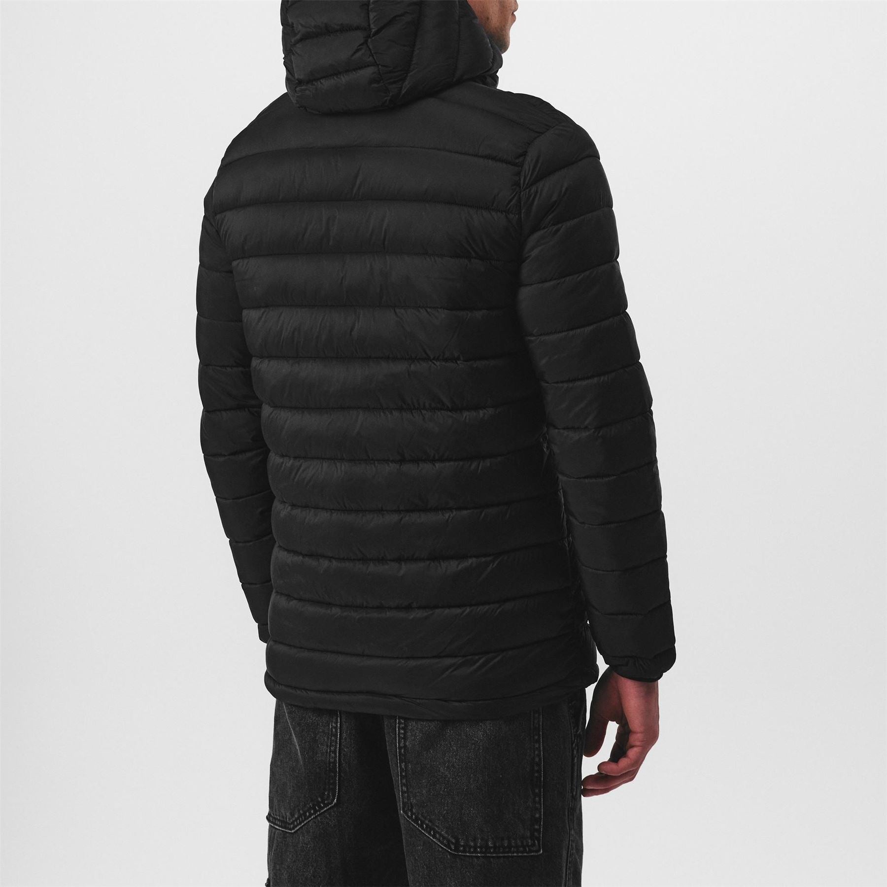 SoulCal Mens Micro Bubble Hooded Jacket