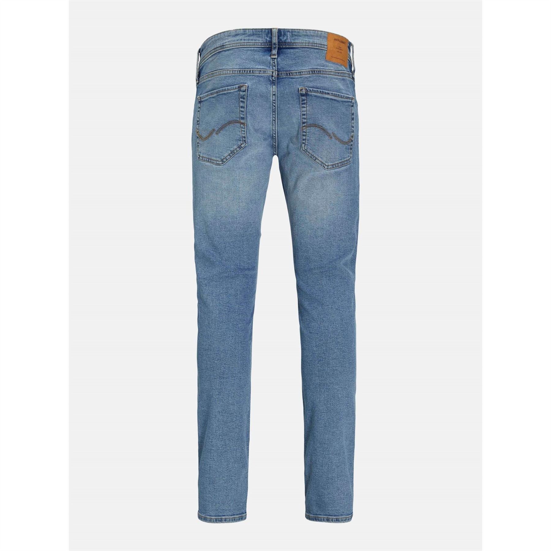 Jack and Jones Glenn Orig Mid Rise Slim Fit Jeans