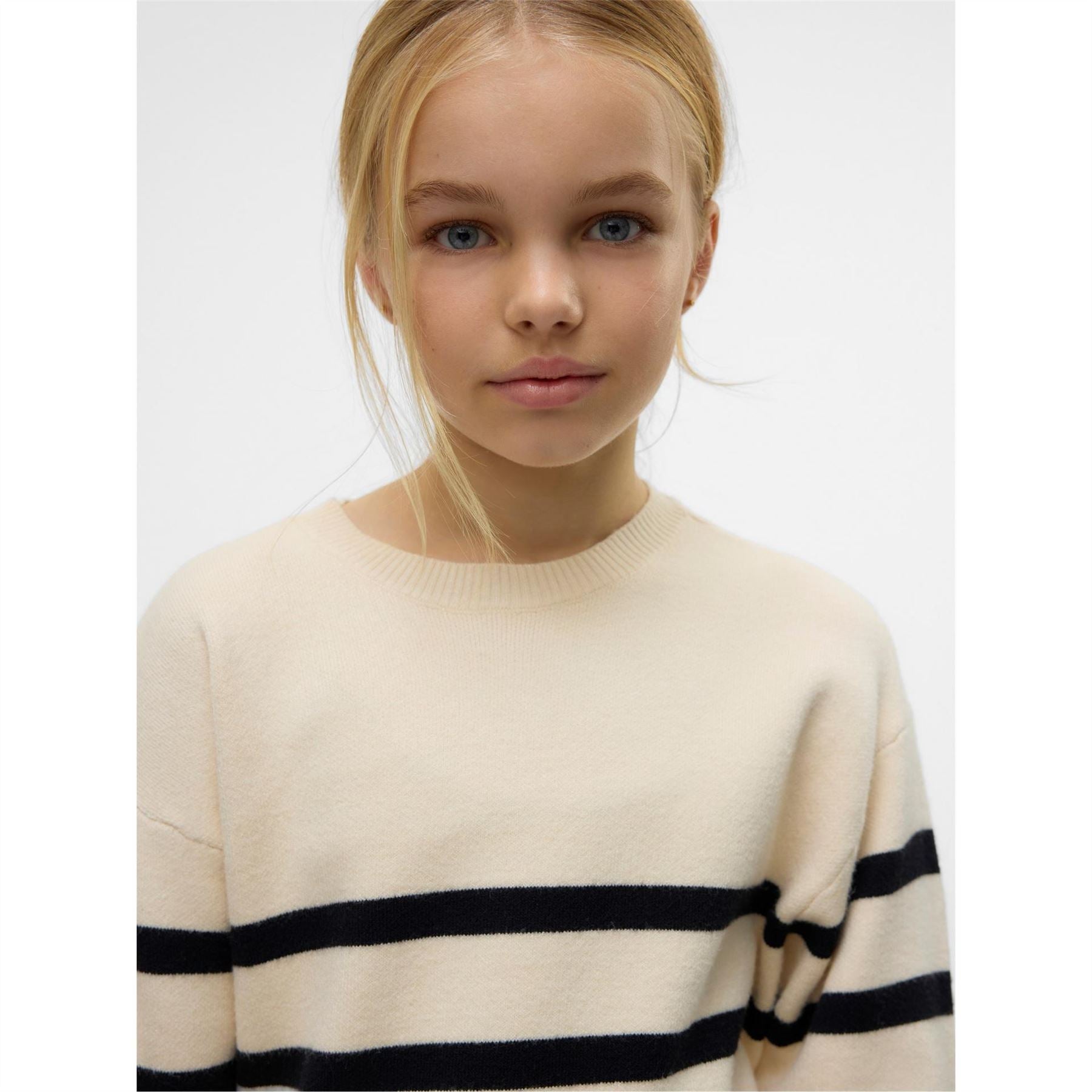Vero Moda Girl Mo Saba Relaxed Fit Long Sleeve Sweater