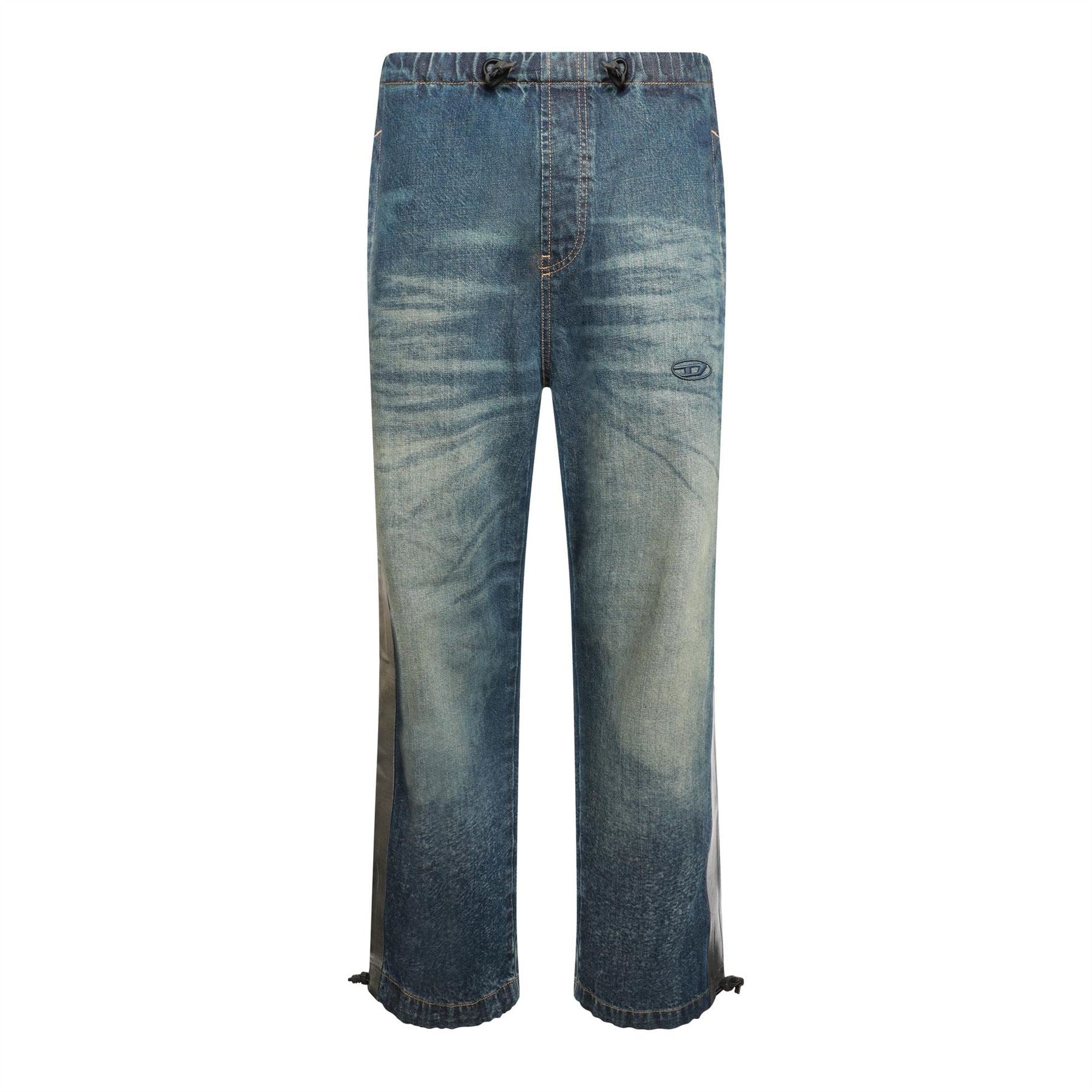 Diesel D Martial S3 Wide Leg Jeans