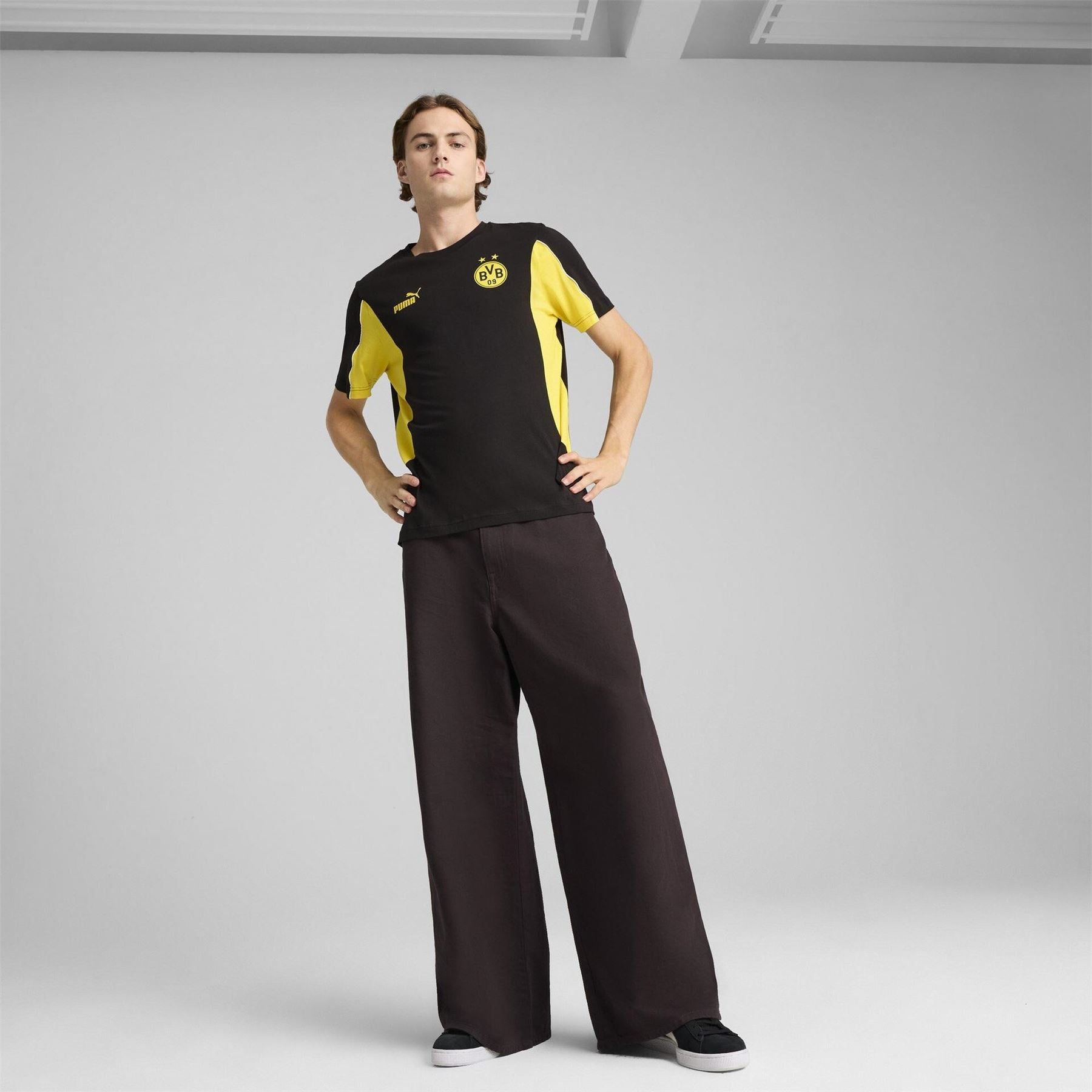 Puma Dortmund Ftblarchive T-Shirt Adults