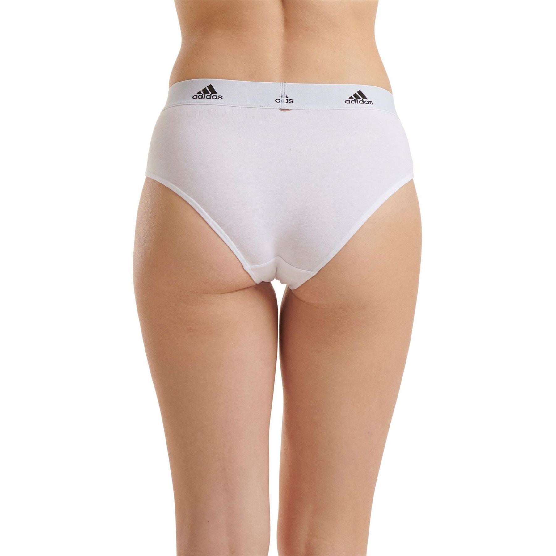 adidas 3 Pack Bikini Top and Swim Brief Set